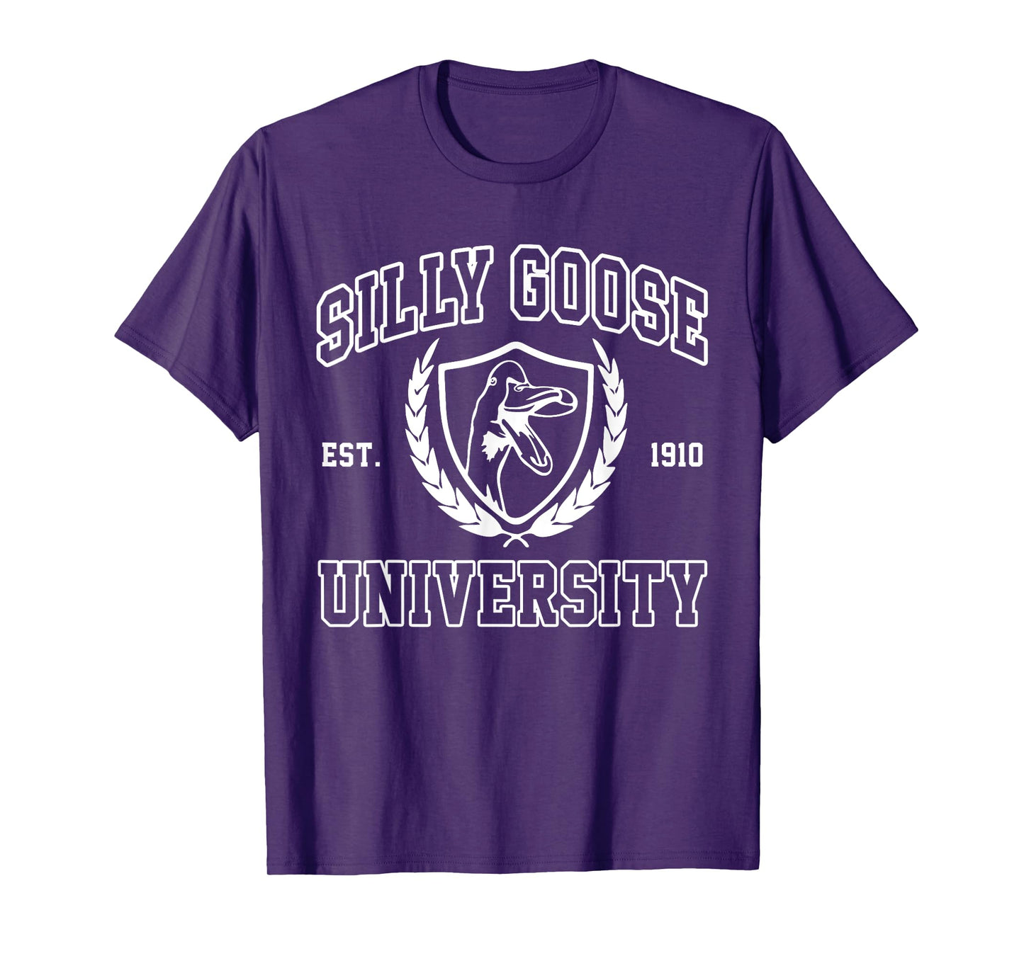 Silly Goose University Meme Funny T-Shirt