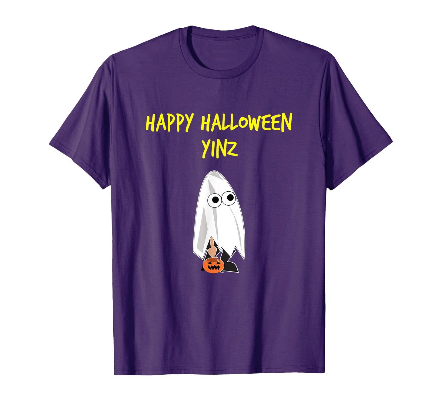 Happy Halloween Pittsburgh Yinz T-Shirt