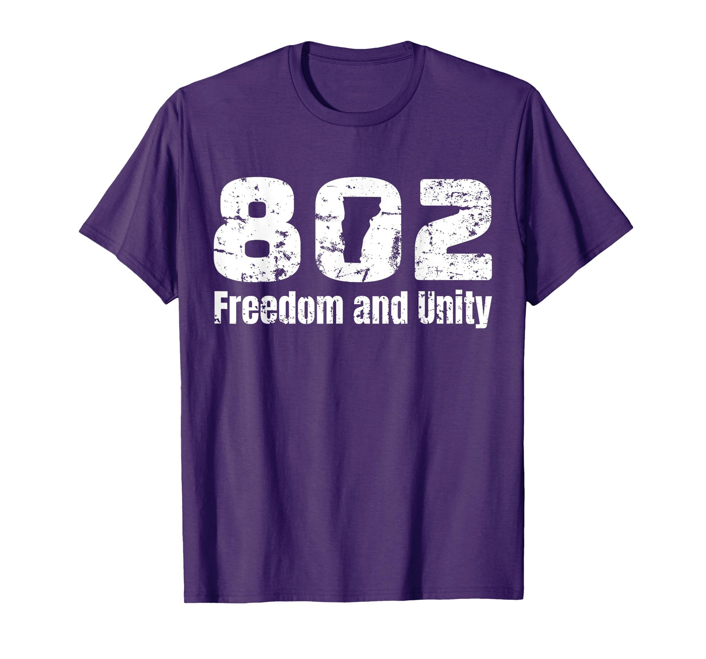 802 Vermont T-Shirt - Freedom and Unity
