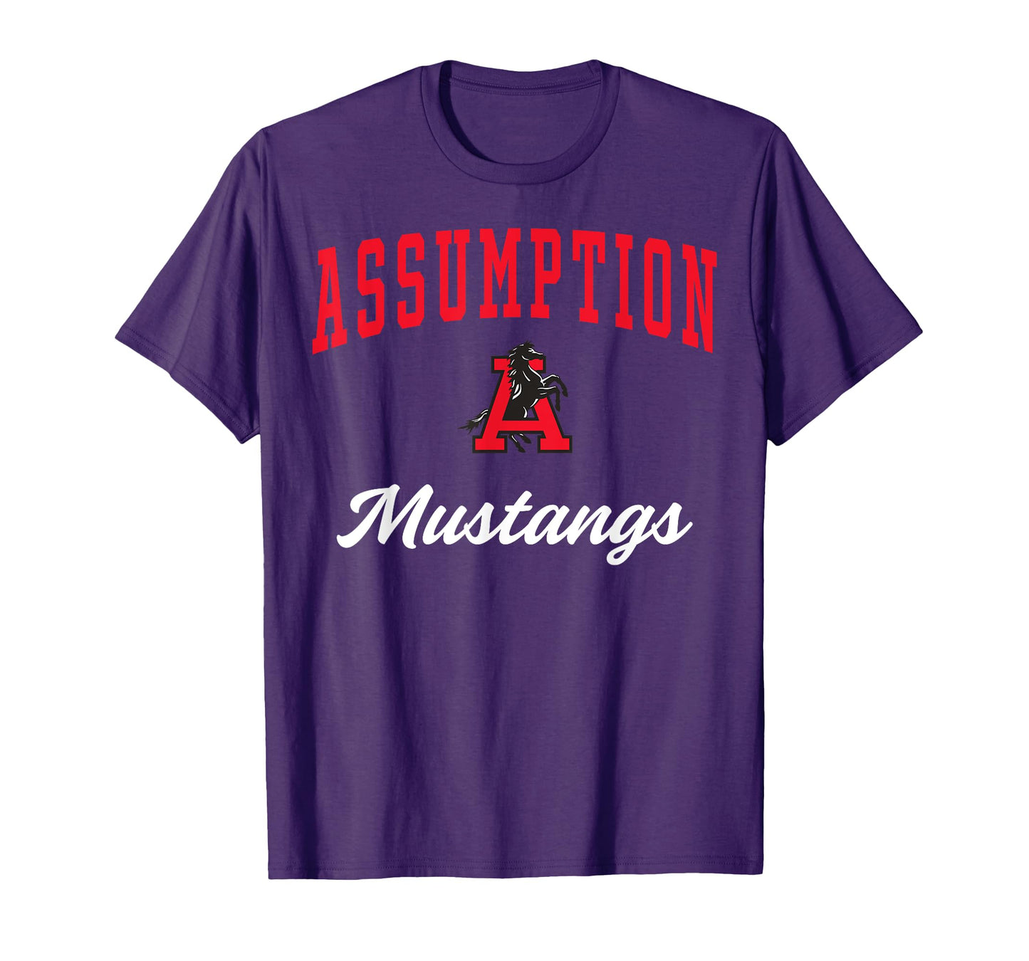 Assumption High School Mustangs T-Shirt C3 T-Shirt