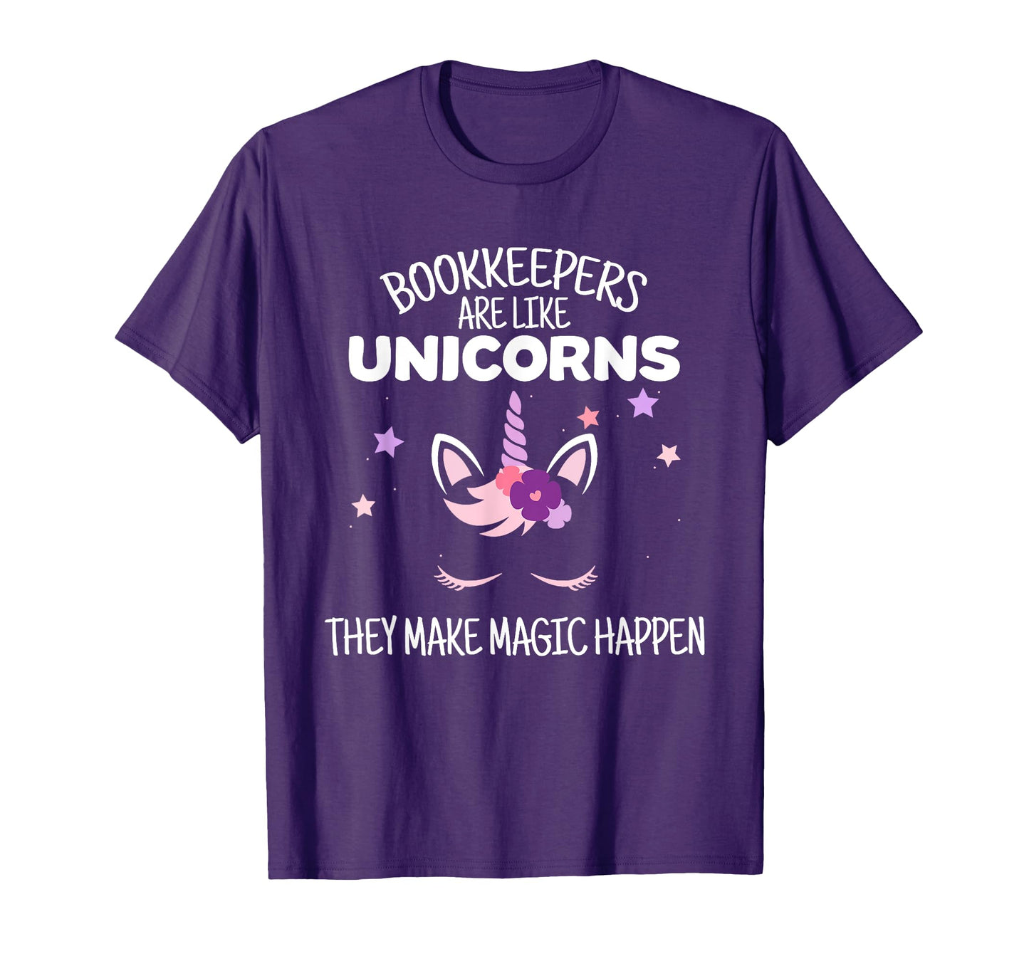 Unicorn Bookkeeper Gift, Bookkeeper T-Shirt