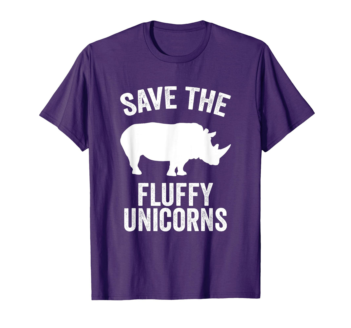 Save The Fluffy Unicorns Shirt Funny Unicorn Lover Gift Idea T-Shirt
