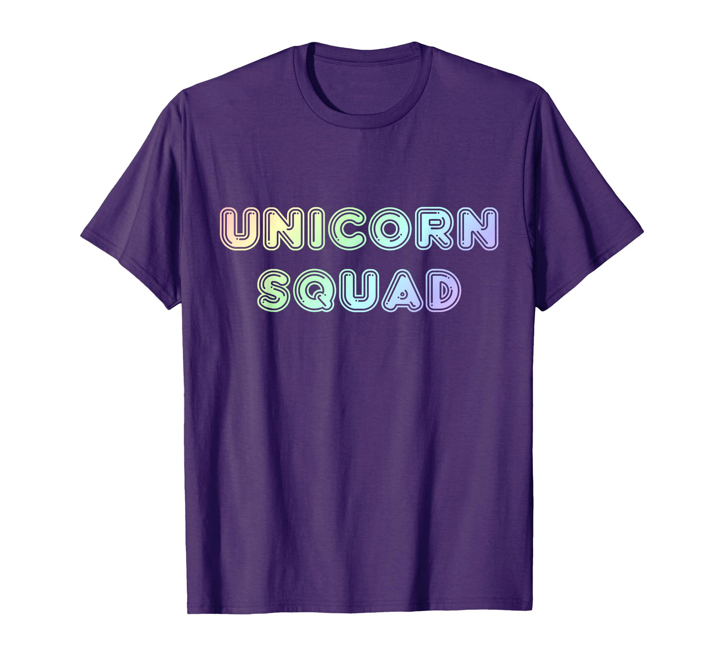Unicorn Squad Shirt - Cute Rainbow Design for Women & Girls T-Shirt