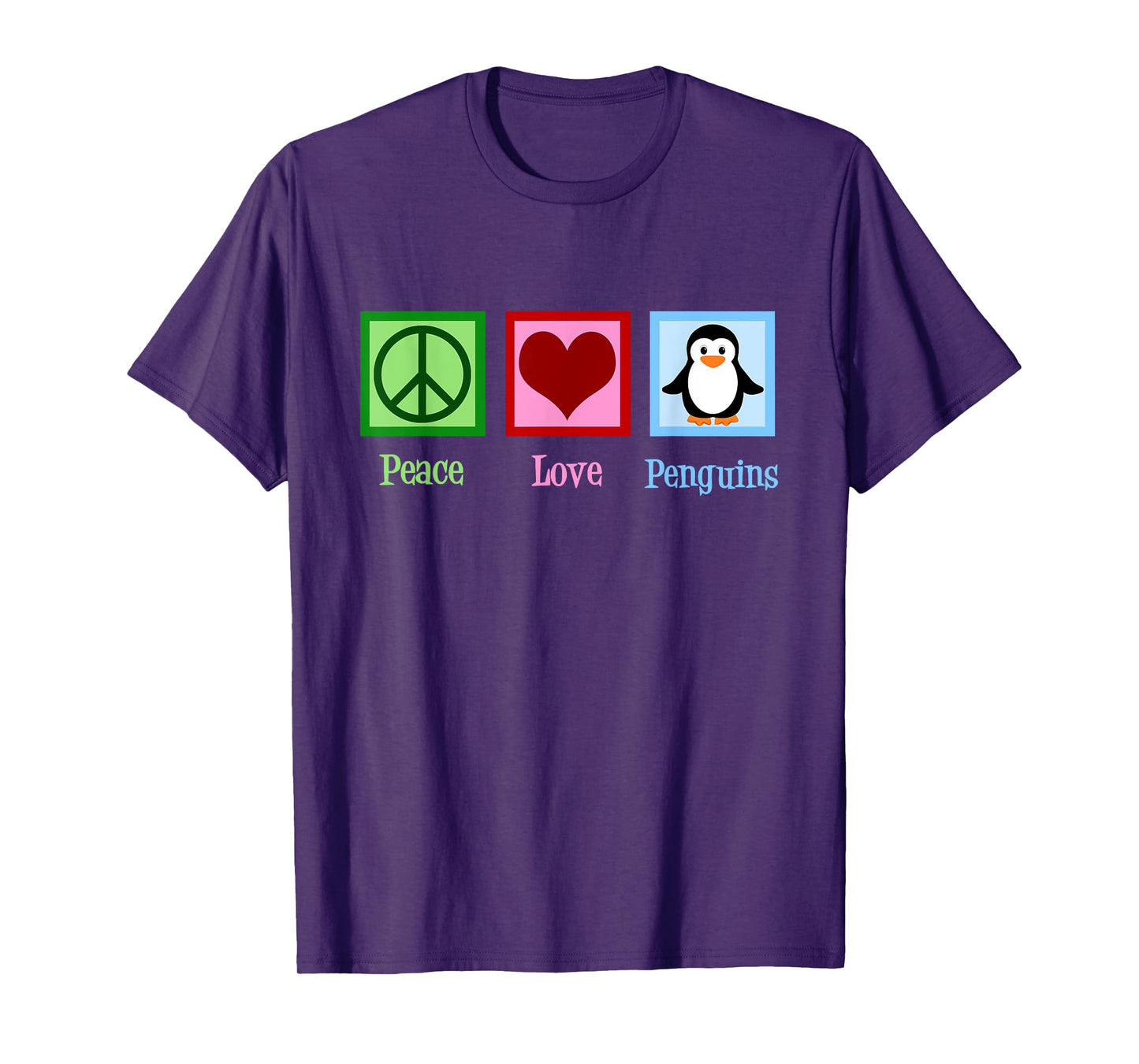 Peace Love Penguins T-Shirt T-Shirt