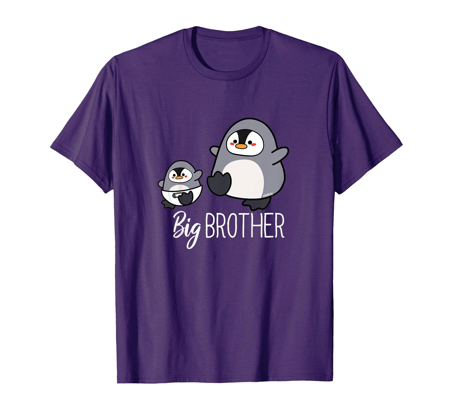 Kids Big Brother Shirt Penguin T-Shirt