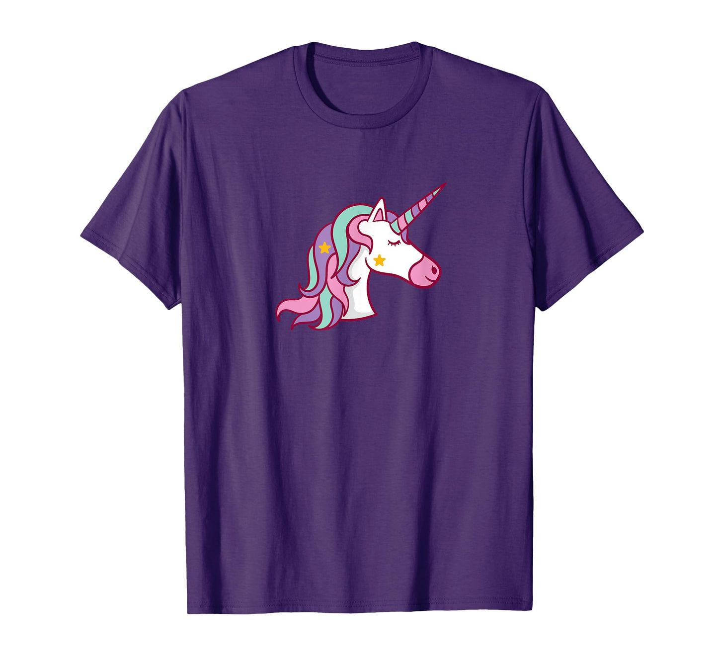Pink Magic Unicorn Feminine Beautiful Girly Girlie Girl T-Shirt