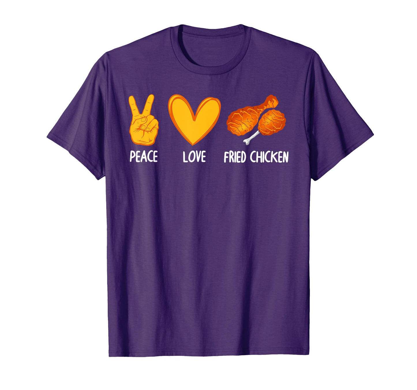 Cute Fried Chicken Design For Men Women Fried Chicken Lover T-Shirt