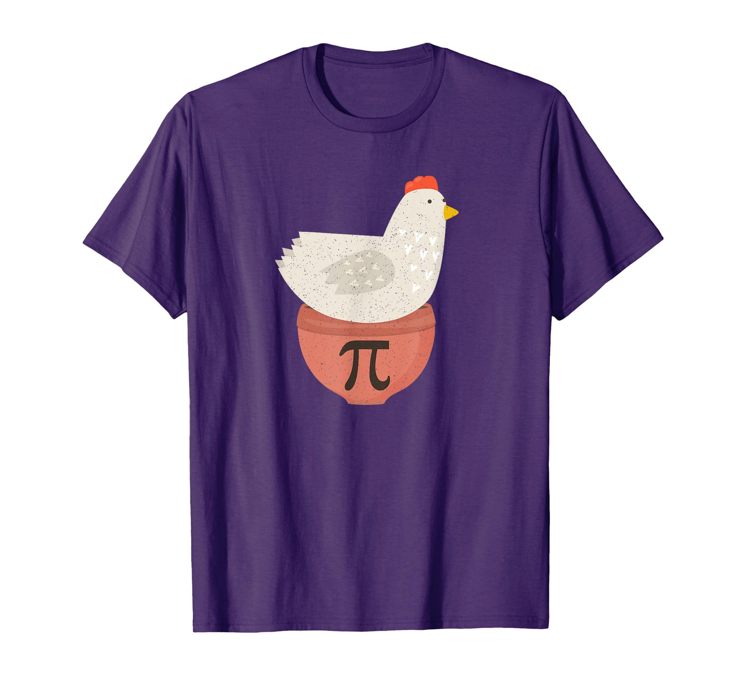 Happy Pi Day Funny Chicken Pot Pie 3.14 Science Math Teacher T-Shirt