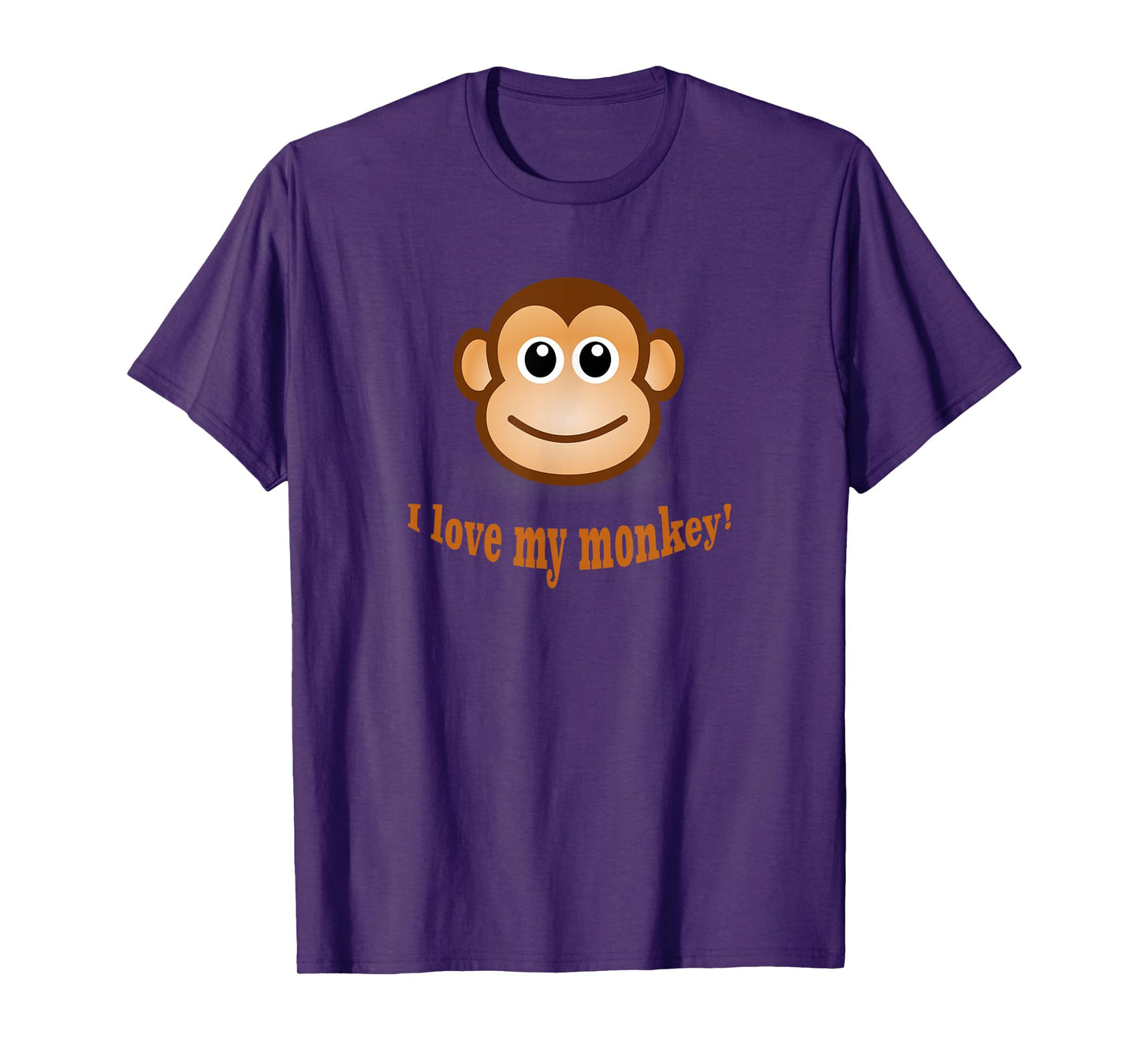 I Love My Monkey T-Shirt