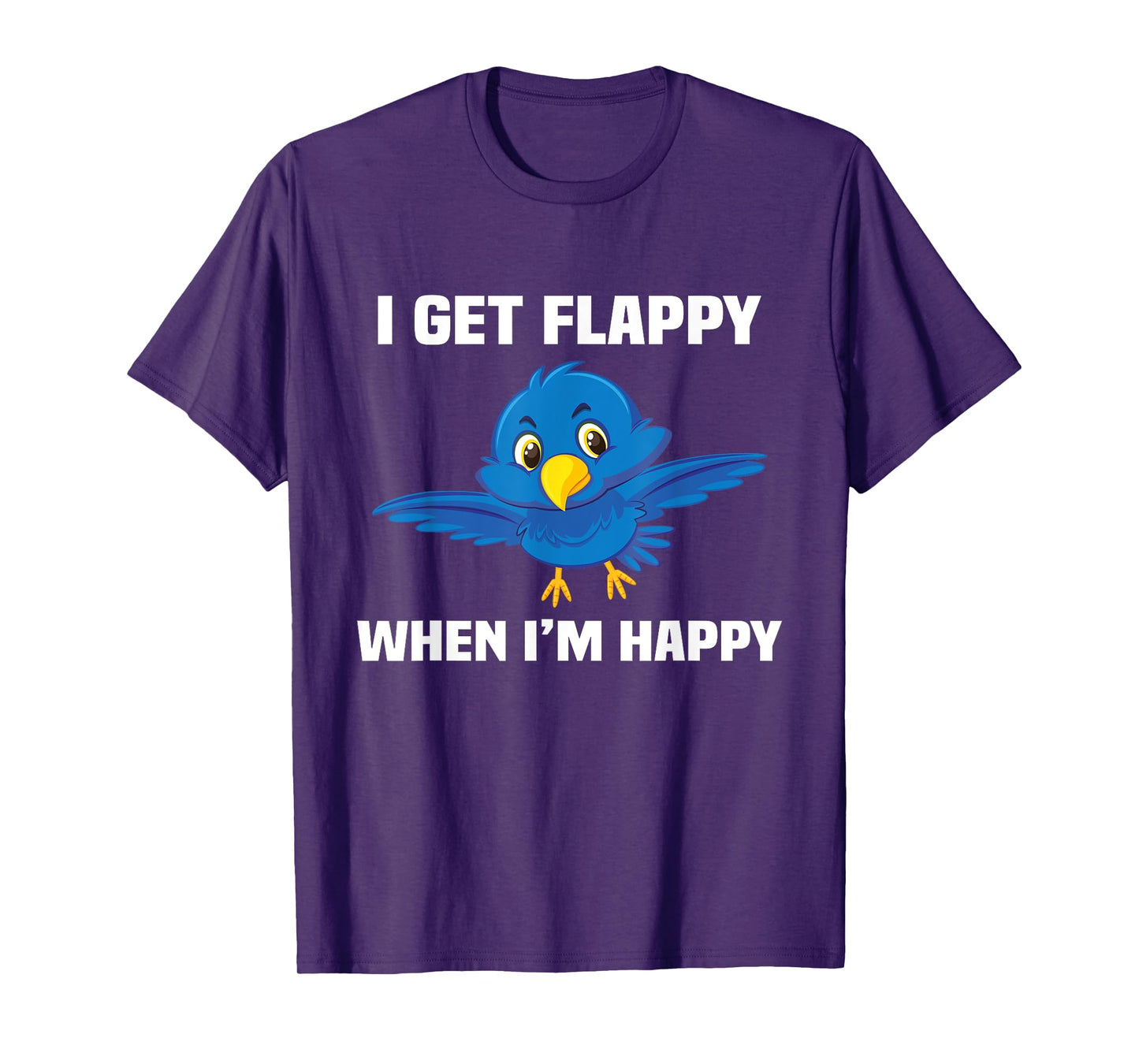I Get Flappy When I’m Happy Autism Awareness Day Boys T-Shirt