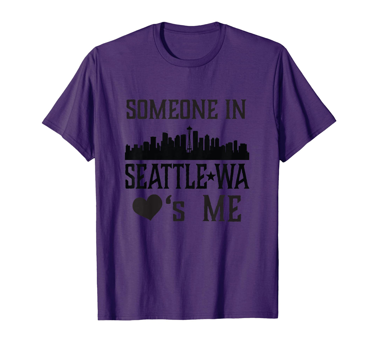 Kids Someone in Seattle Washington Loves Me T-Shirt