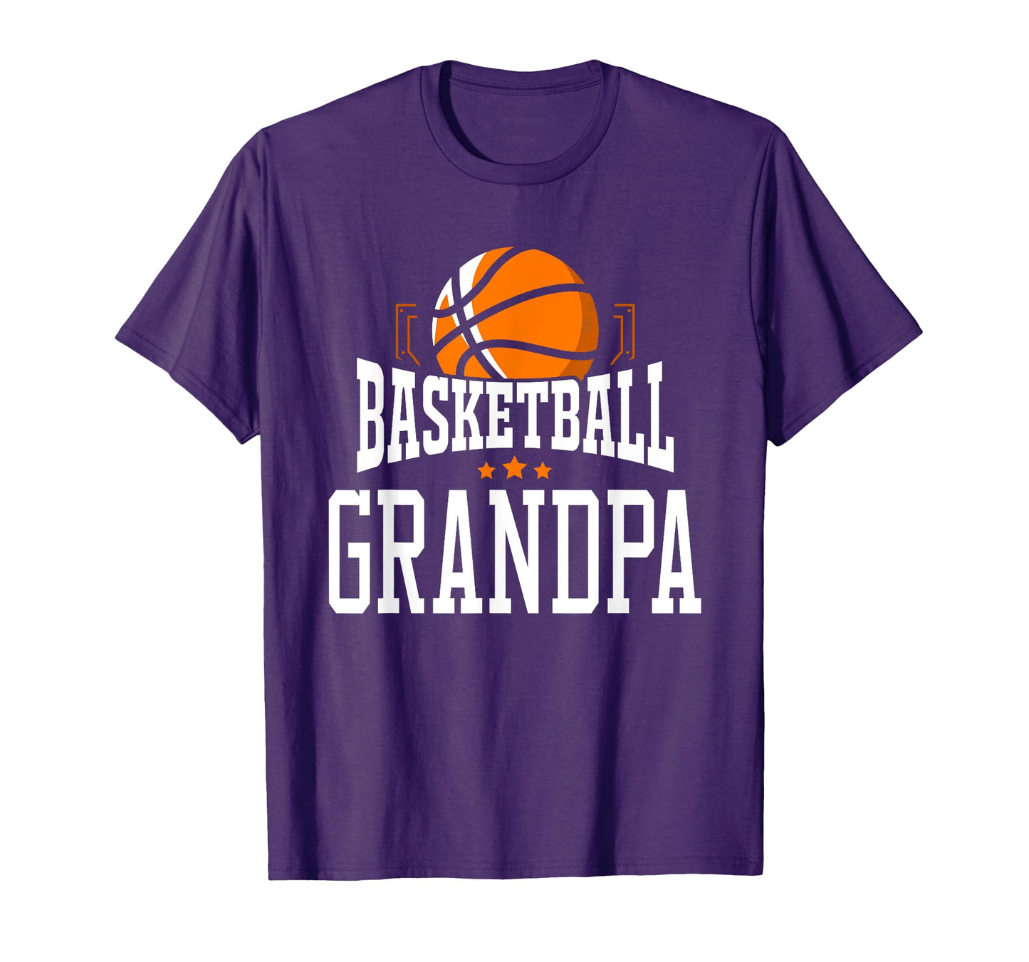 Basketball Grandpa Team Sports Fan T-Shirt