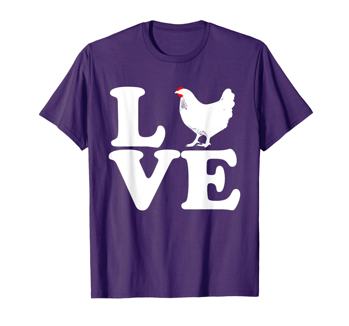 Love Chicken - Chicken Farmer Farming Gift T-Shirt