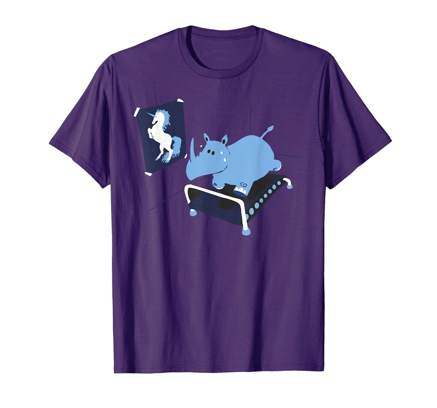 Rhino = Fat Unicorn T-Shirt - Popular Adult Humor T-Shirts T-Shirt