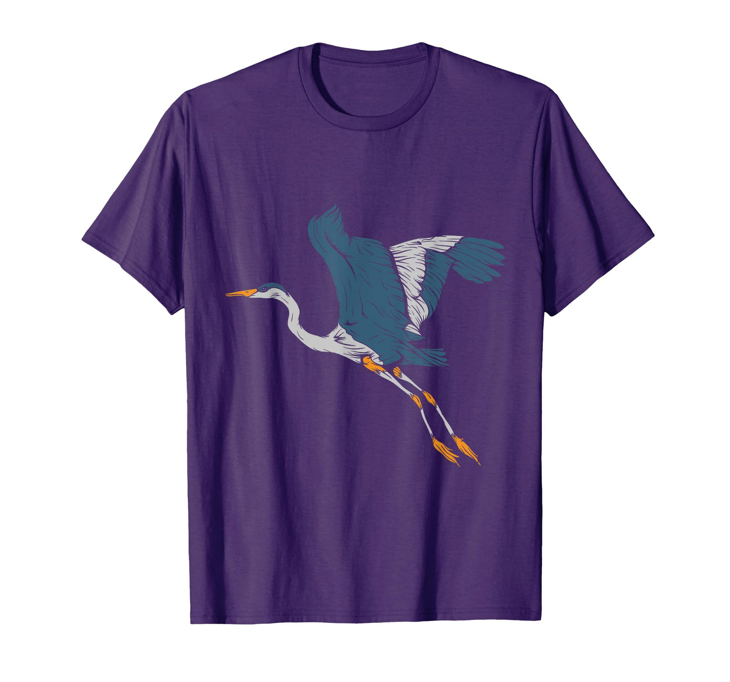 Great Blue Heron Taking Flight T-Shirt