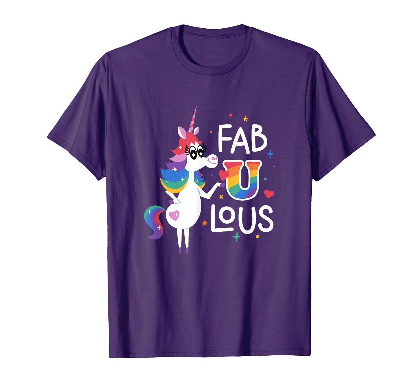 Disney Pixar Inside Out Rainbow Unicorn Fabulous T-Shirt