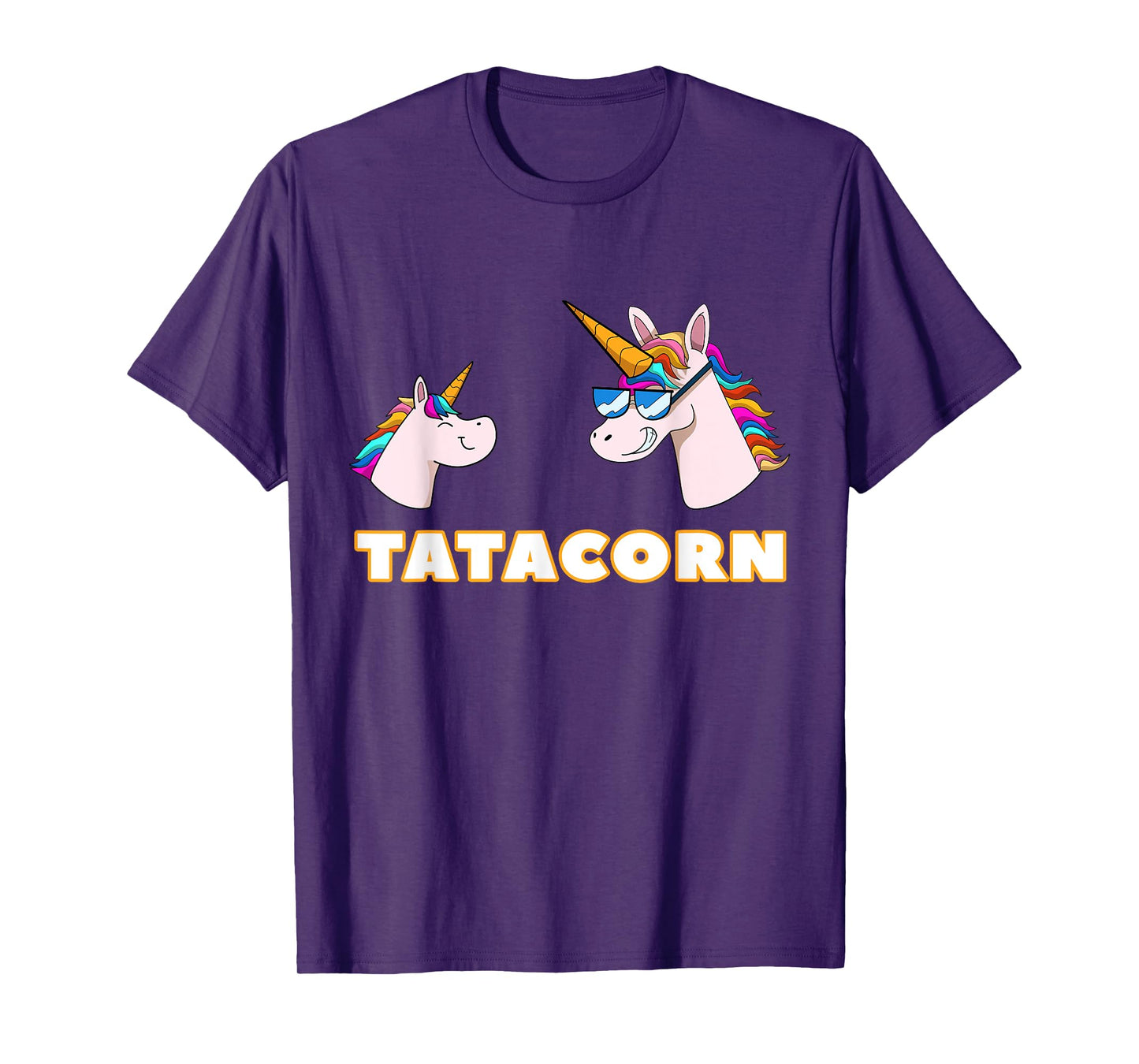 Tatacorn Tata 1 Kid Daddy Unicorn Father's Day T-Shirt