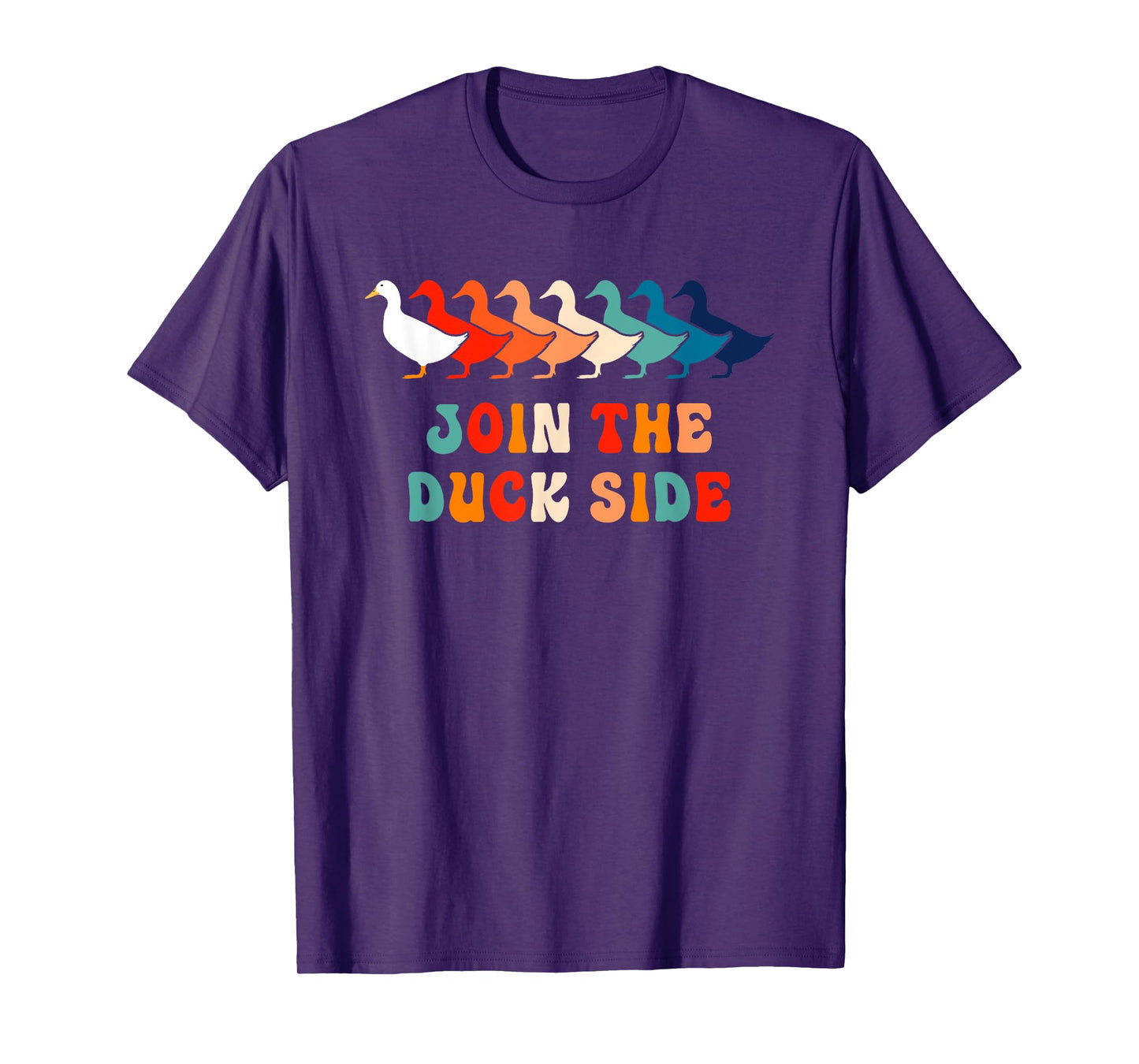 Vintage Ducky Retro Duck Pun 70s 80s Funny Duck T-Shirt