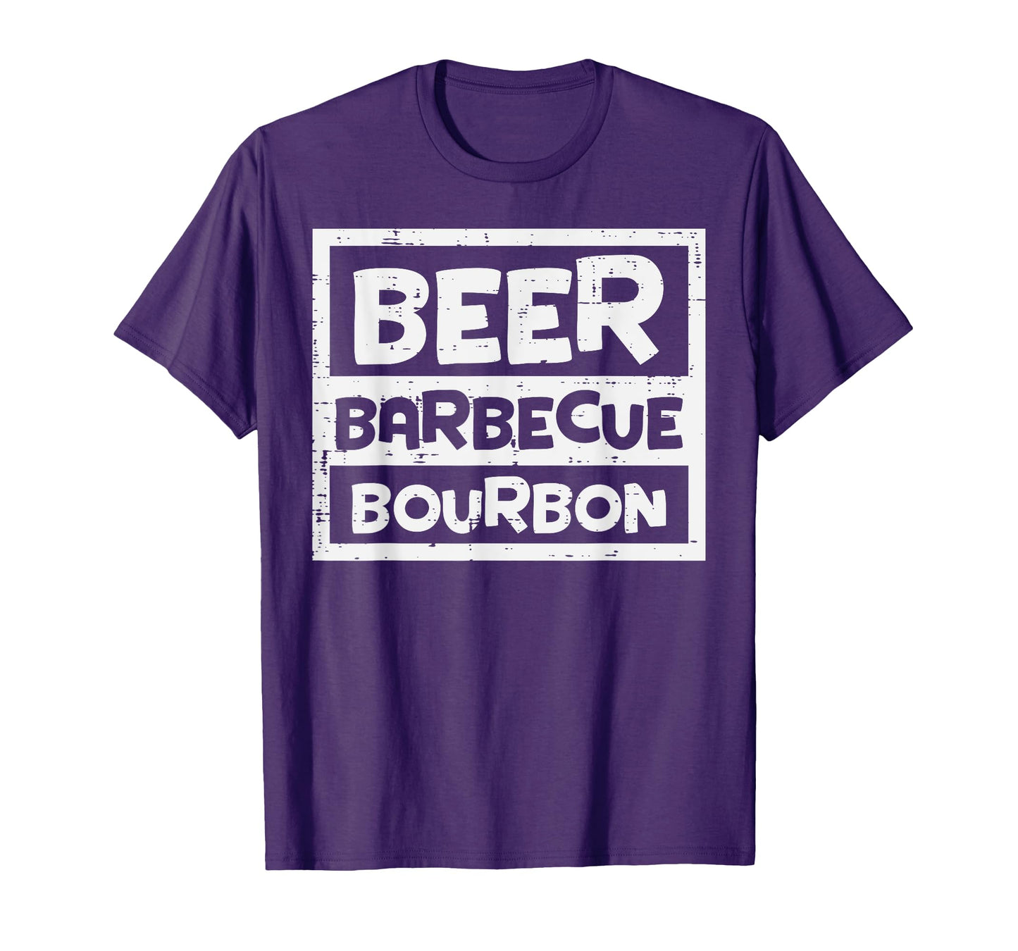 Barbecue Bourbon Fun Bbq Grill Meat Grilling Dad Men T-Shirt