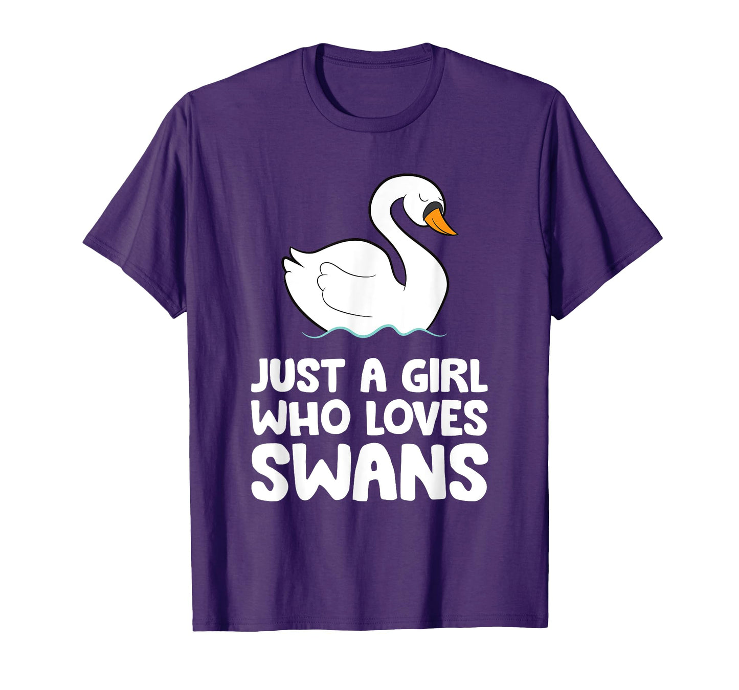 Just a Girl Who Loves Swans T-Shirt