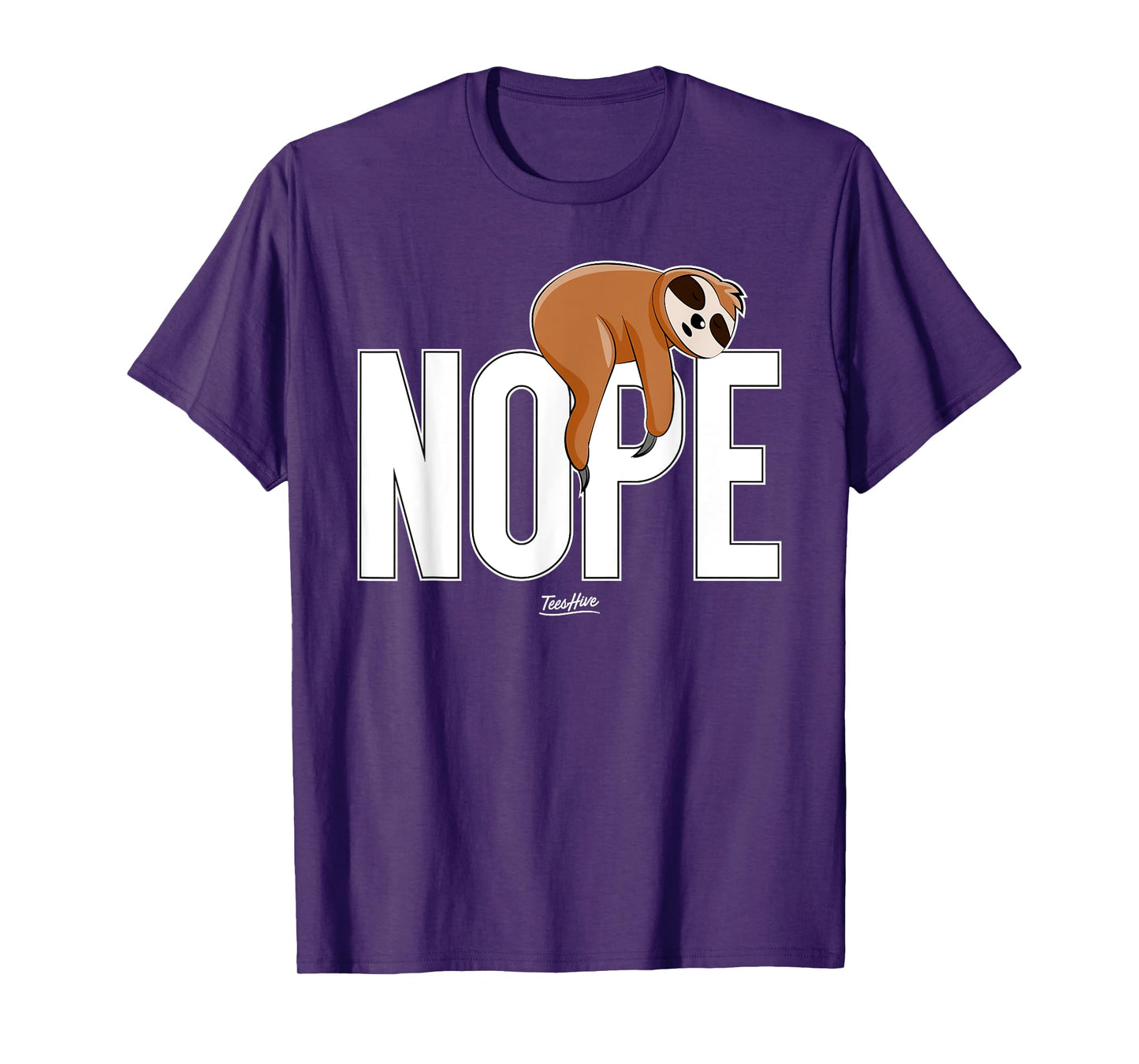 Men Nope Sloth T-Shirt