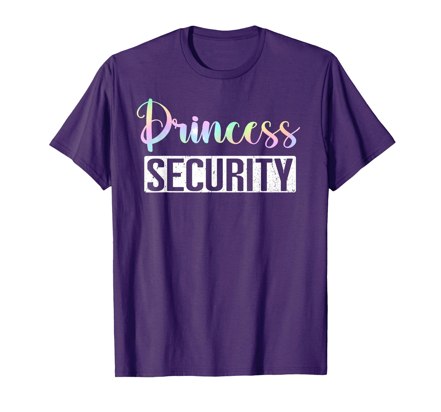 Princess Security Halloween Mom Dad Parents Adult Costume T-Shirt