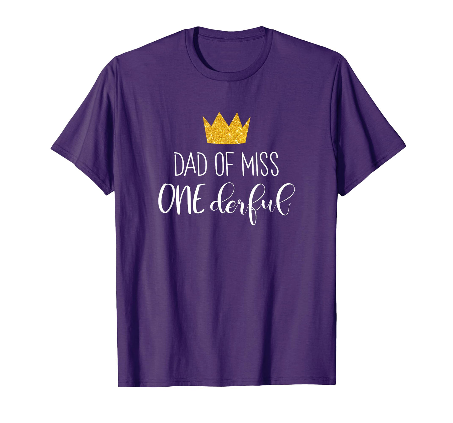 Dad Of Miss Onederful Shirt Daddy 1st Birthday Of Girl Gift