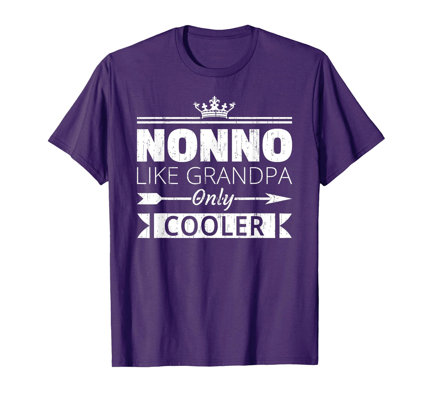 Nonno Cooler Funny Grandpa Father's Day Quote Vintage T-Shirt