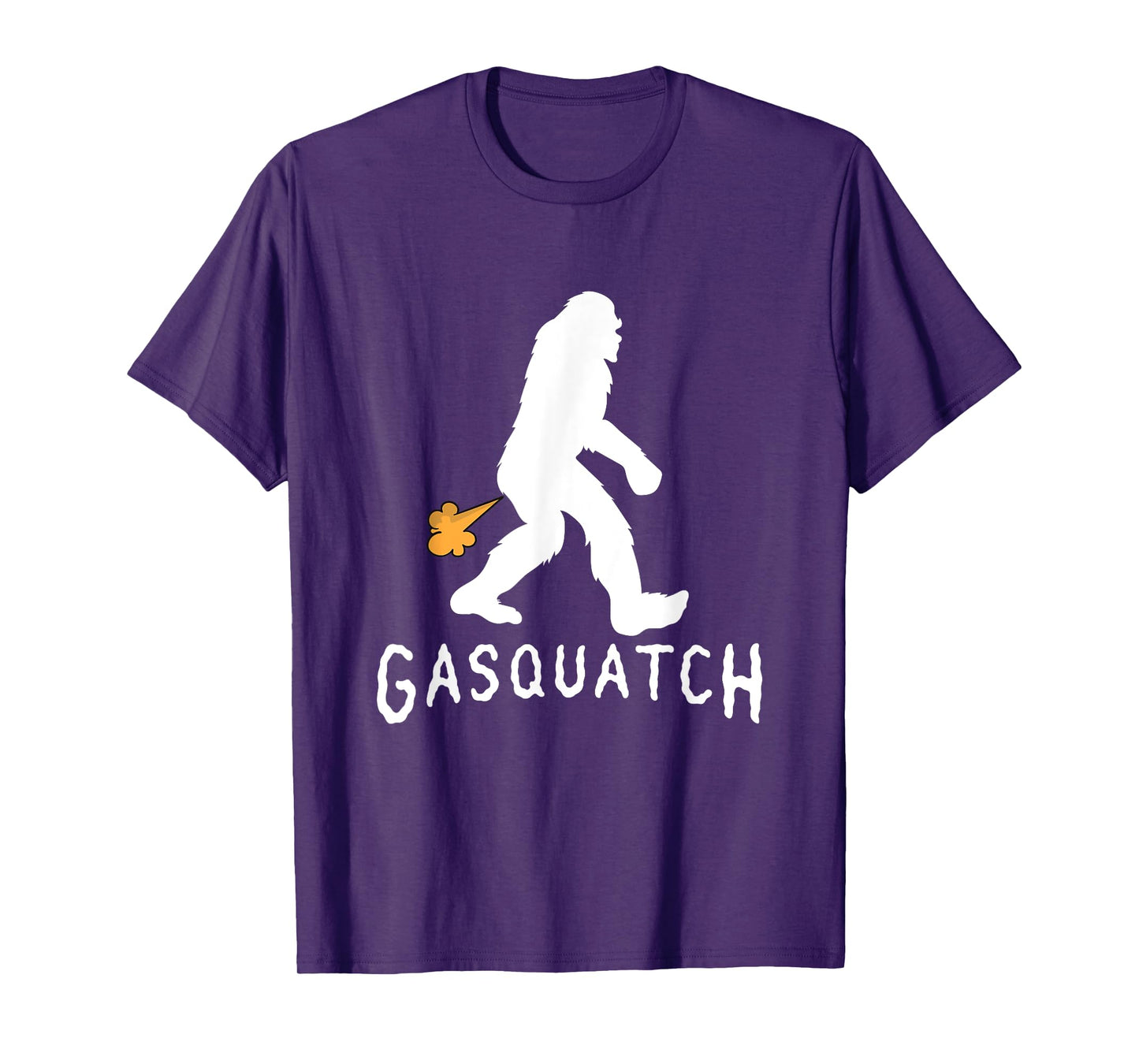 Gasquatch Funny Bigfoot Farting Gassy Sasquatch Fart T-Shirt