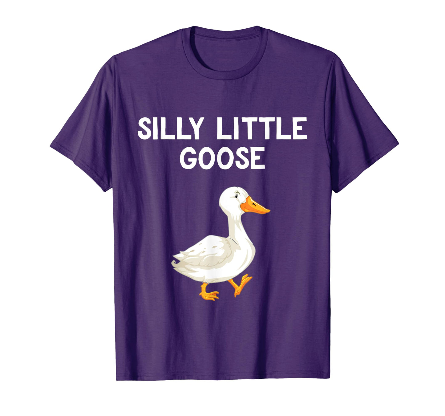Funny Goose Humour For Kids Goose Lovers Silly Little Goose T-Shirt