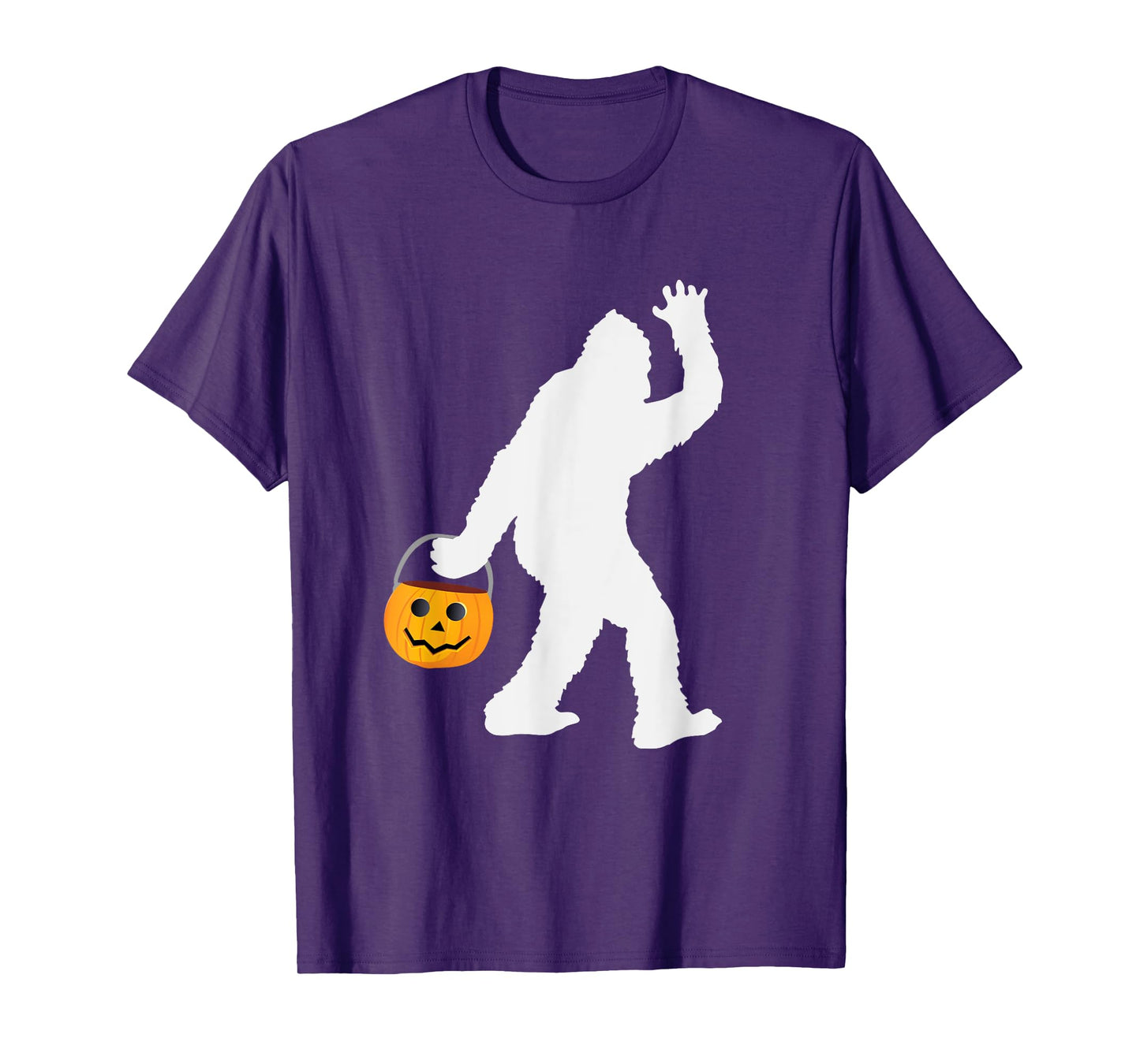 Pumpkin Bigfoot Halloween Shirt T-Shirt