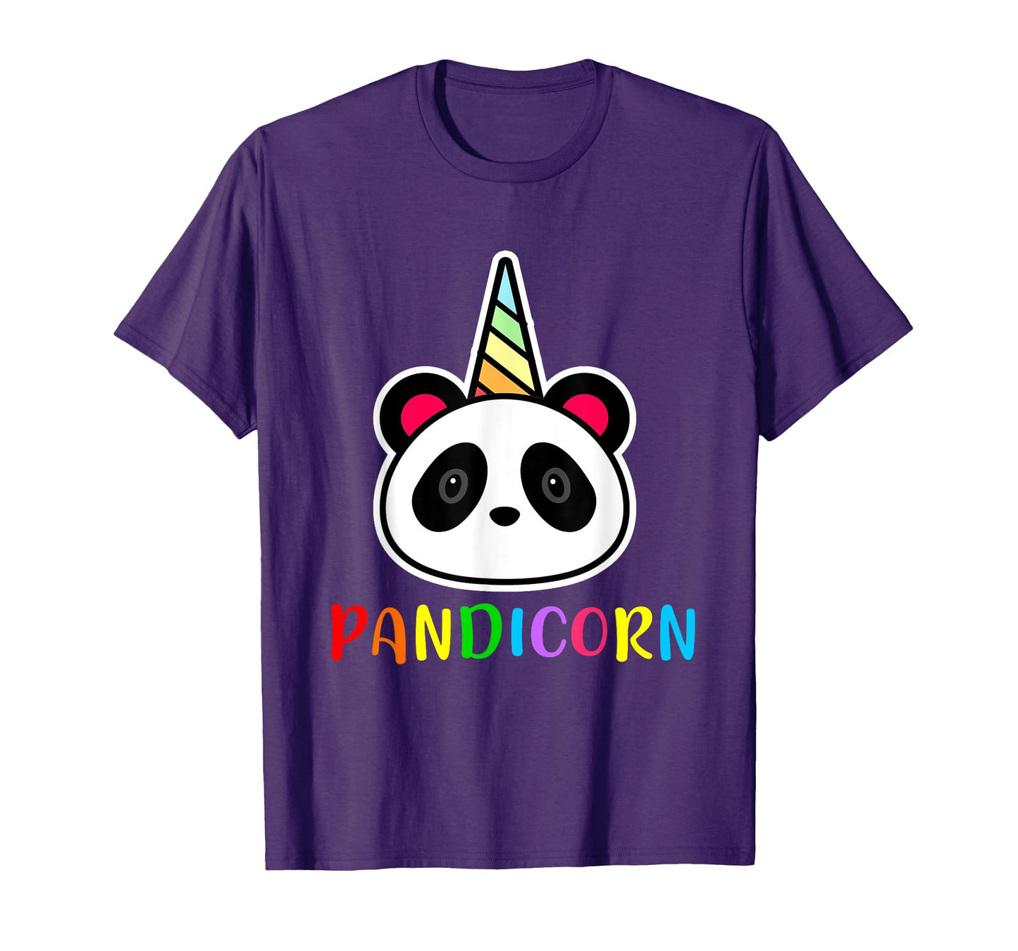 Cute Panda Unicorn Pandicorn Birthday Panda T-Shirt