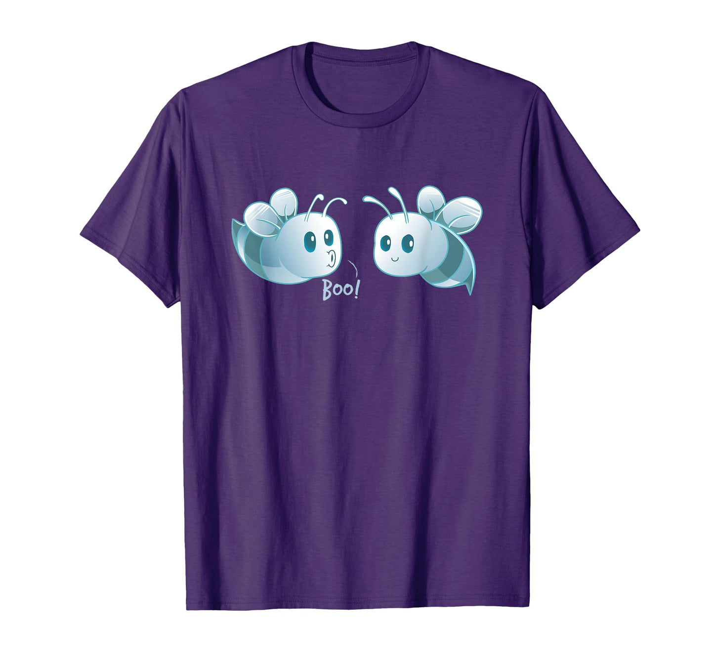 Boo Bees Halloween Ghost Bee Here for the Boos Funny Ghosts T-Shirt