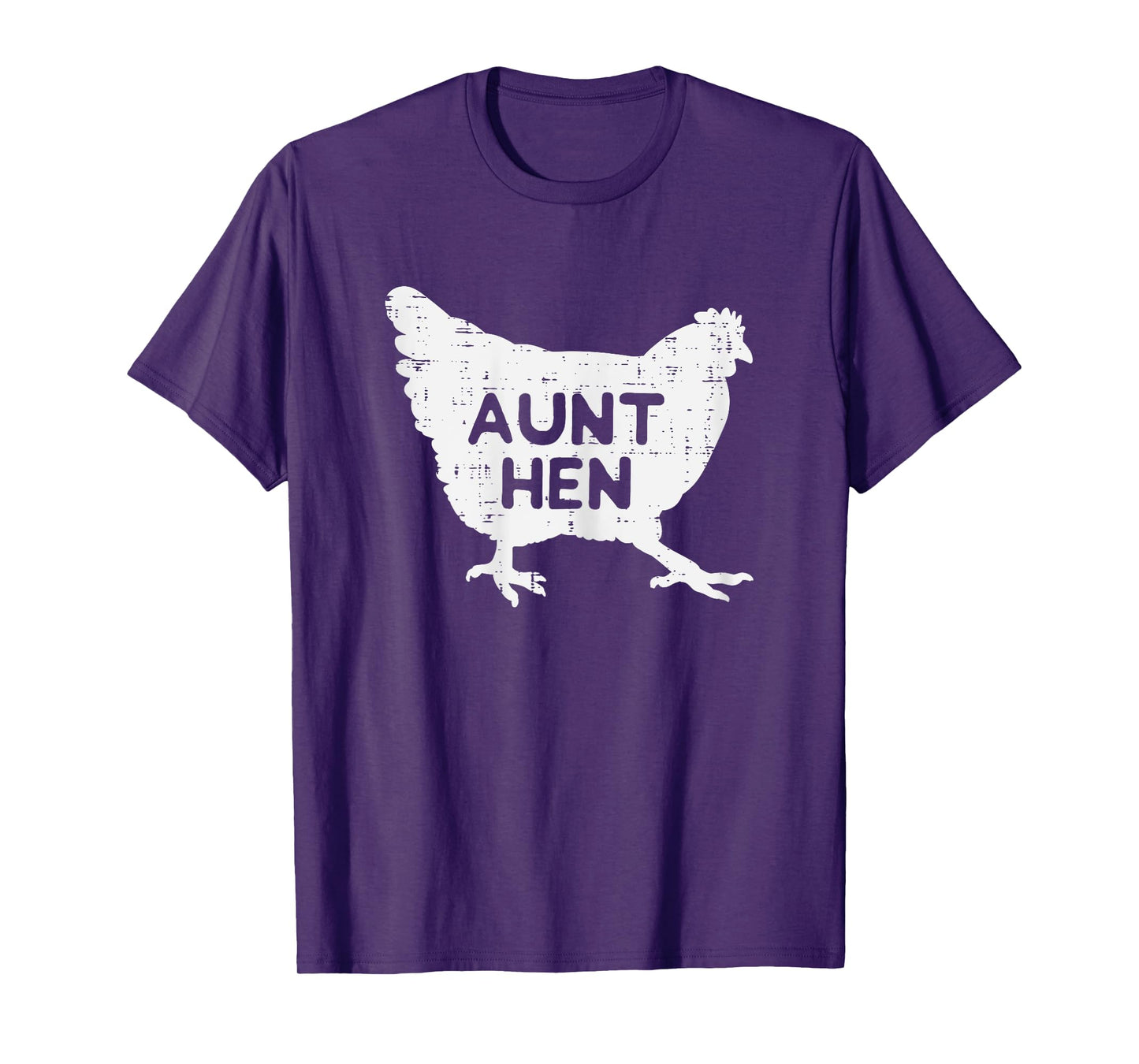 Aunt Hen Chicken Mothers Day Farm Farmer Aunty Auntie Women T-Shirt