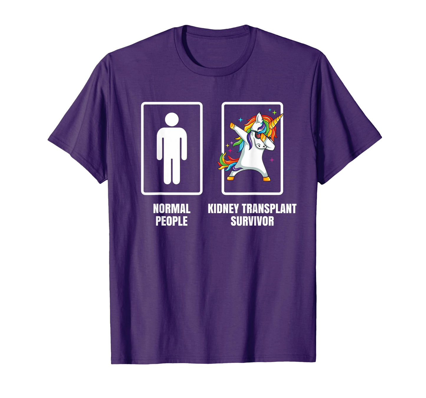 Dabbing Unicorn Kidney Transplant Survivor Organ Recipient T-Shirt