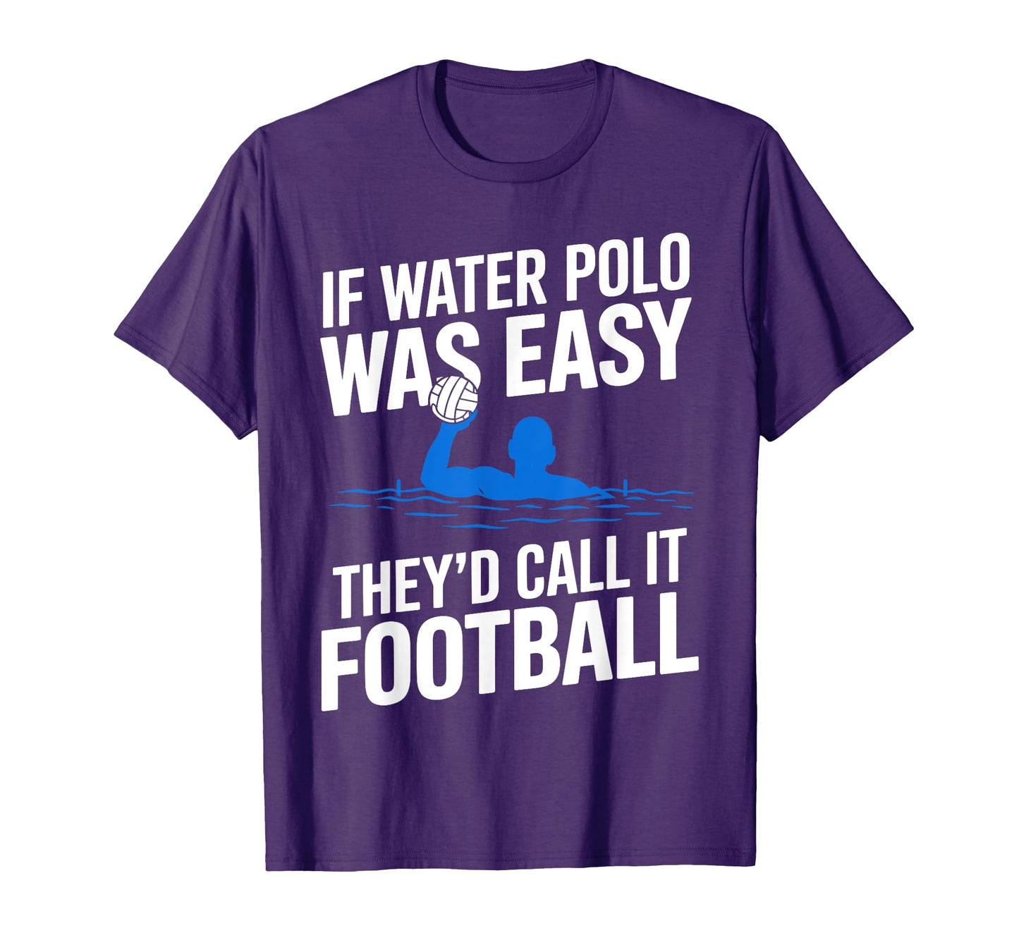 Funny Water Polo Art For Men Women Gag Water Polo Player T-Shirt