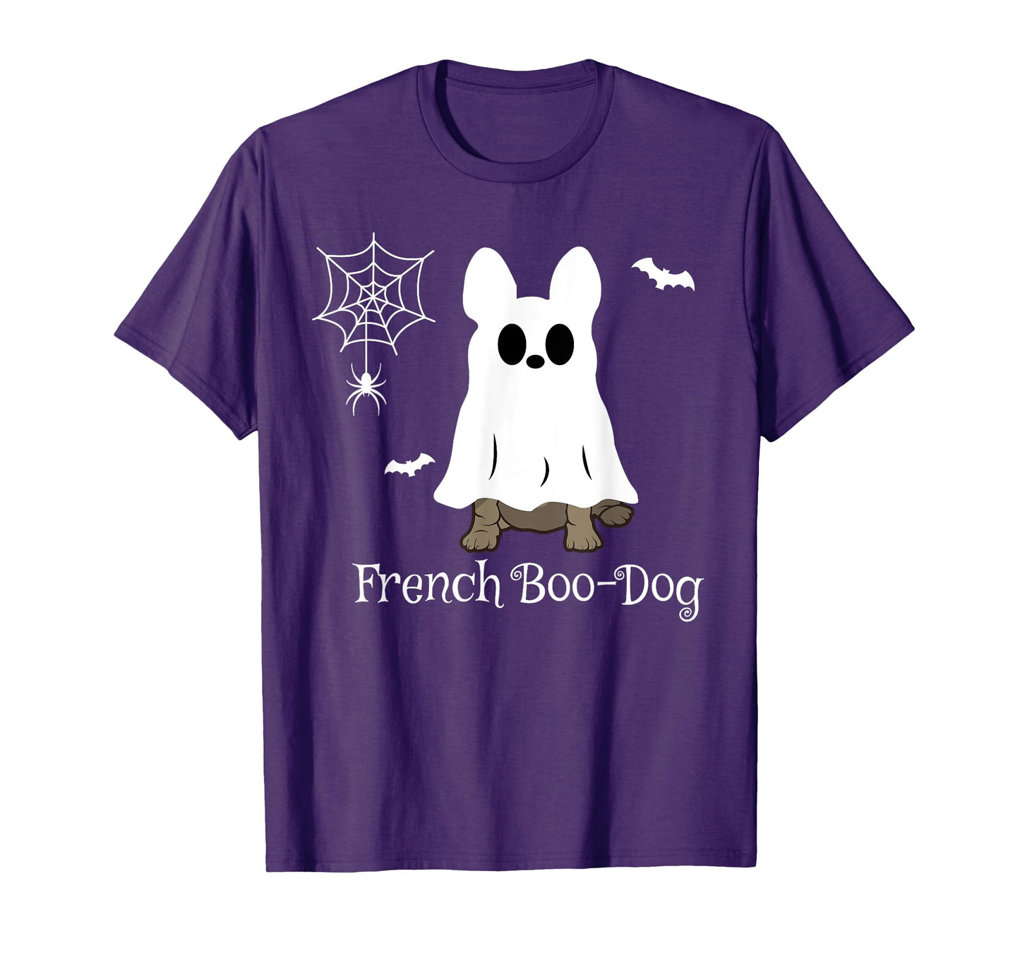 French Bulldog Halloween French Boo-Dog Dog Gift T-Shirt for Men Women Kids