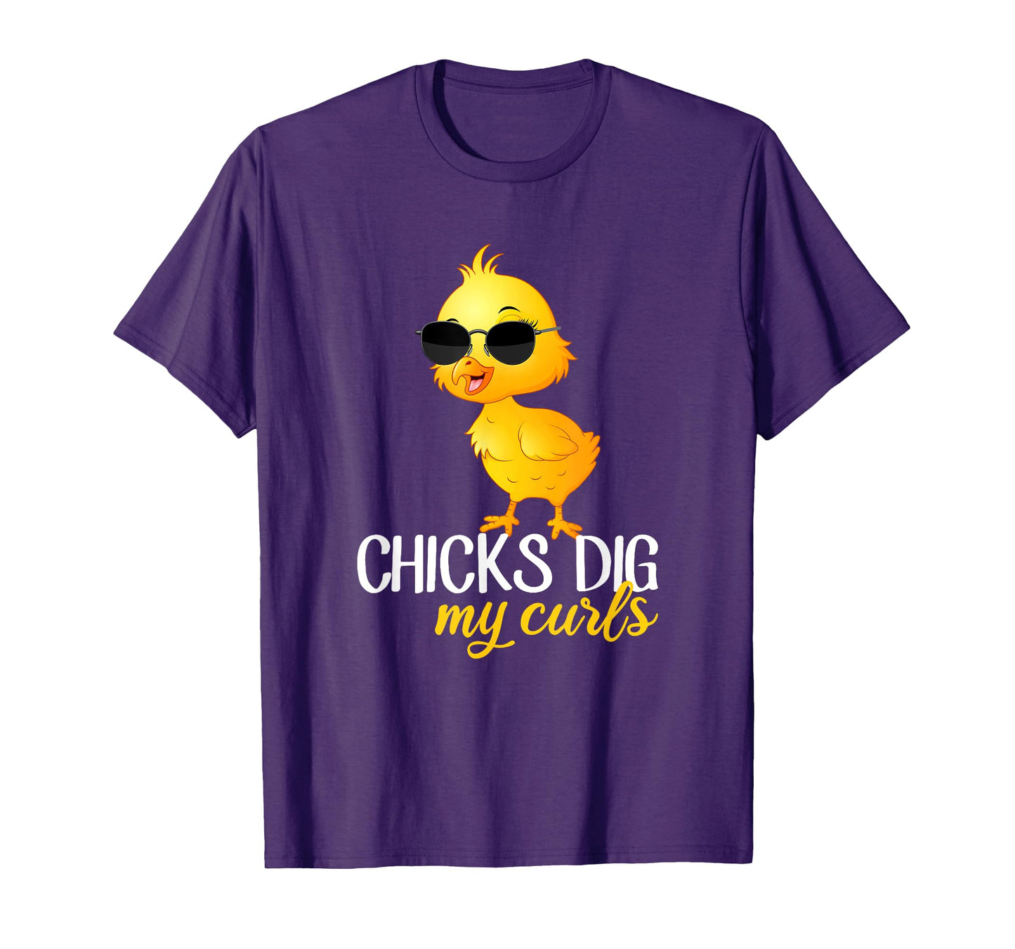Chicks dig my curls, hair toddler T-Shirt