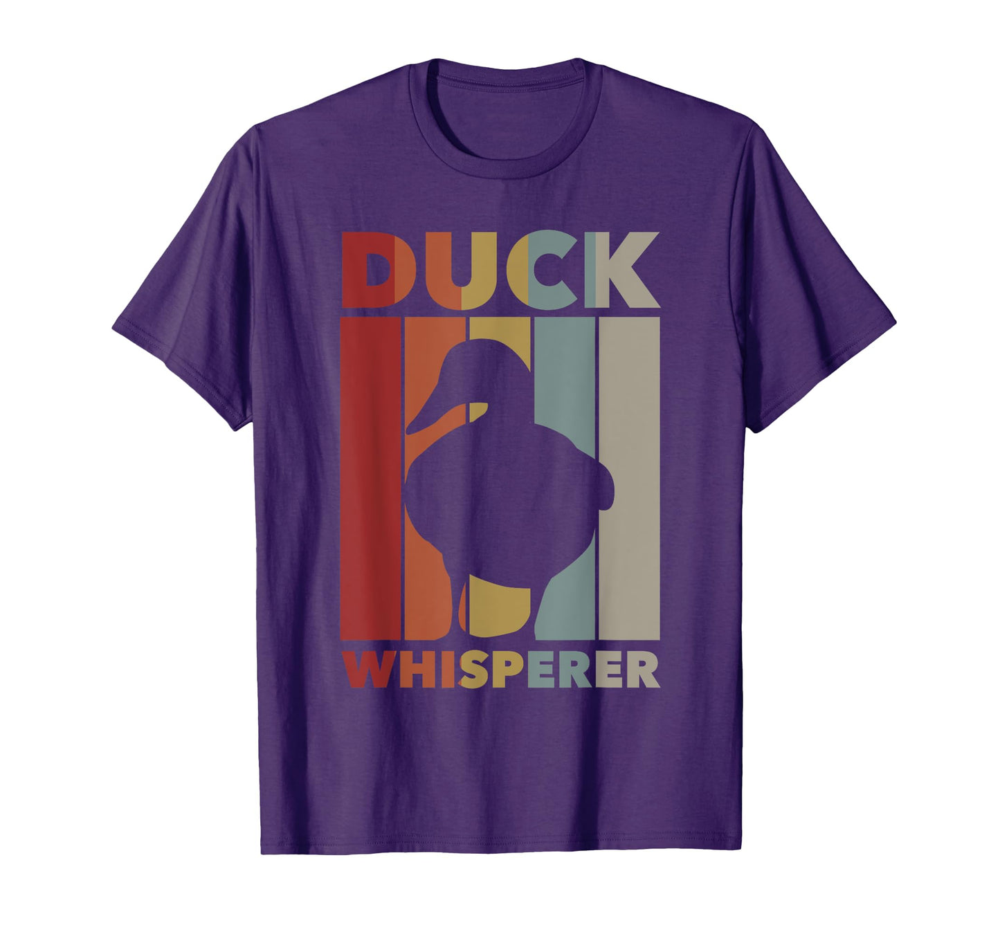 Retro Duck Water Bird - Vintage Duck Whisperer T-Shirt