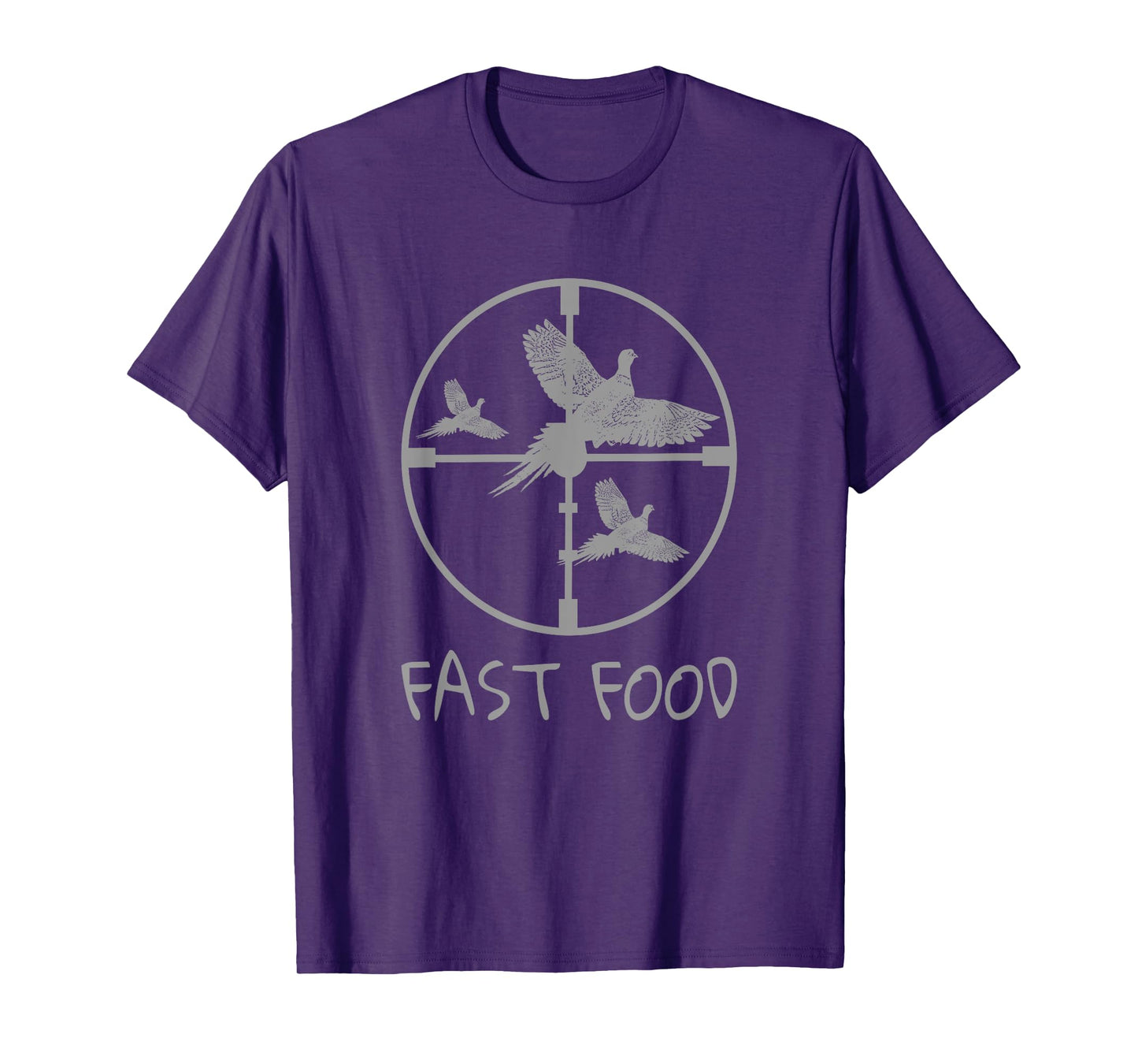 Bird Hunting Funny Hunter Fast Food Pheasant T-Shirt