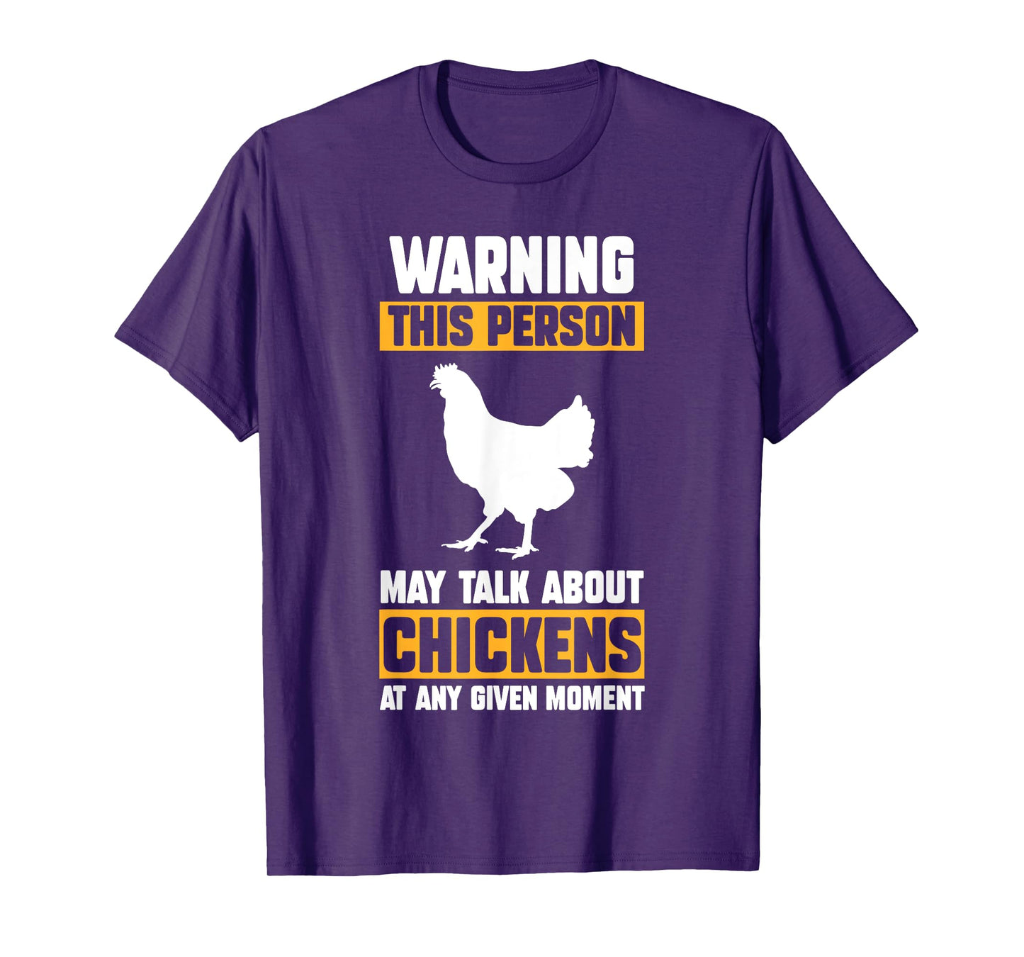 Chicken Farmer Gifts Kids Unisex-Adults Chicken Themed T-Shirt Black Small Crew Neck Short Sleeve Modern Chicken Design Lightweight T-Shirt