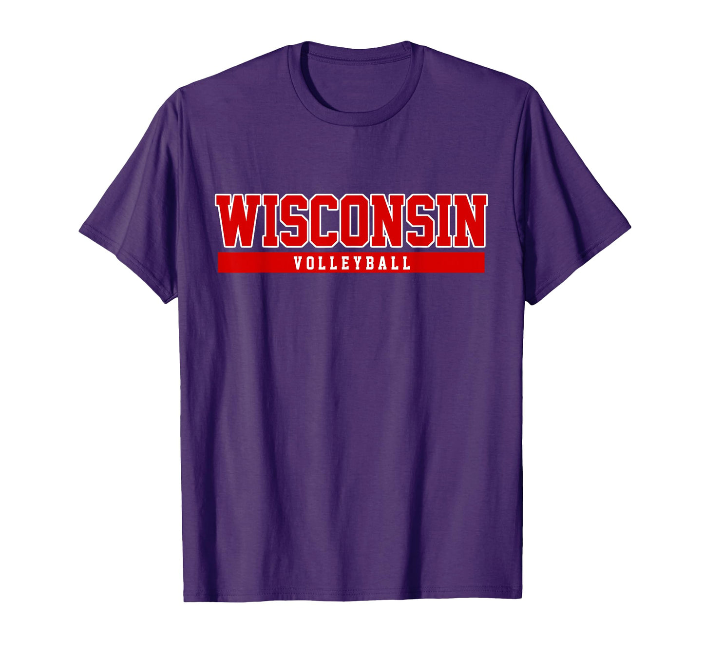Wisconsin Volleyball for support the university college T-Shirt