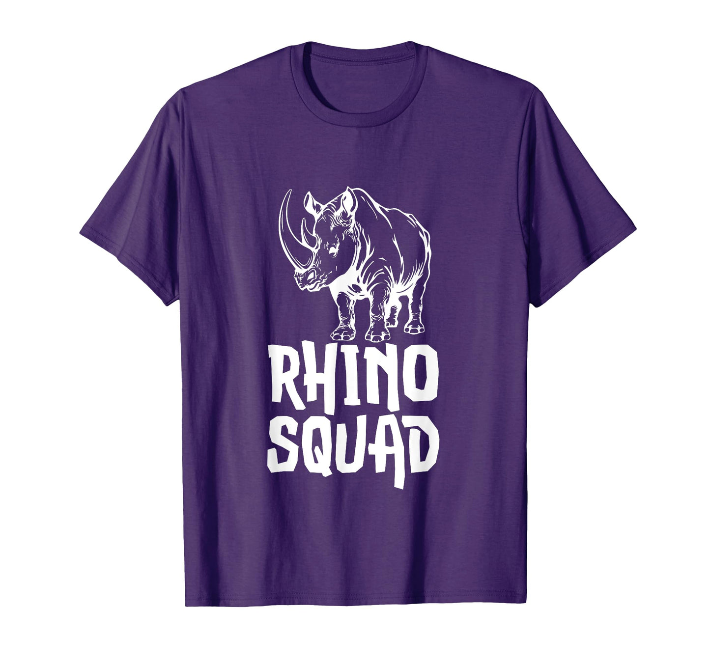 Team Rhino Squad Gifts Funny Rhinoceros Animal Lover T-Shirt