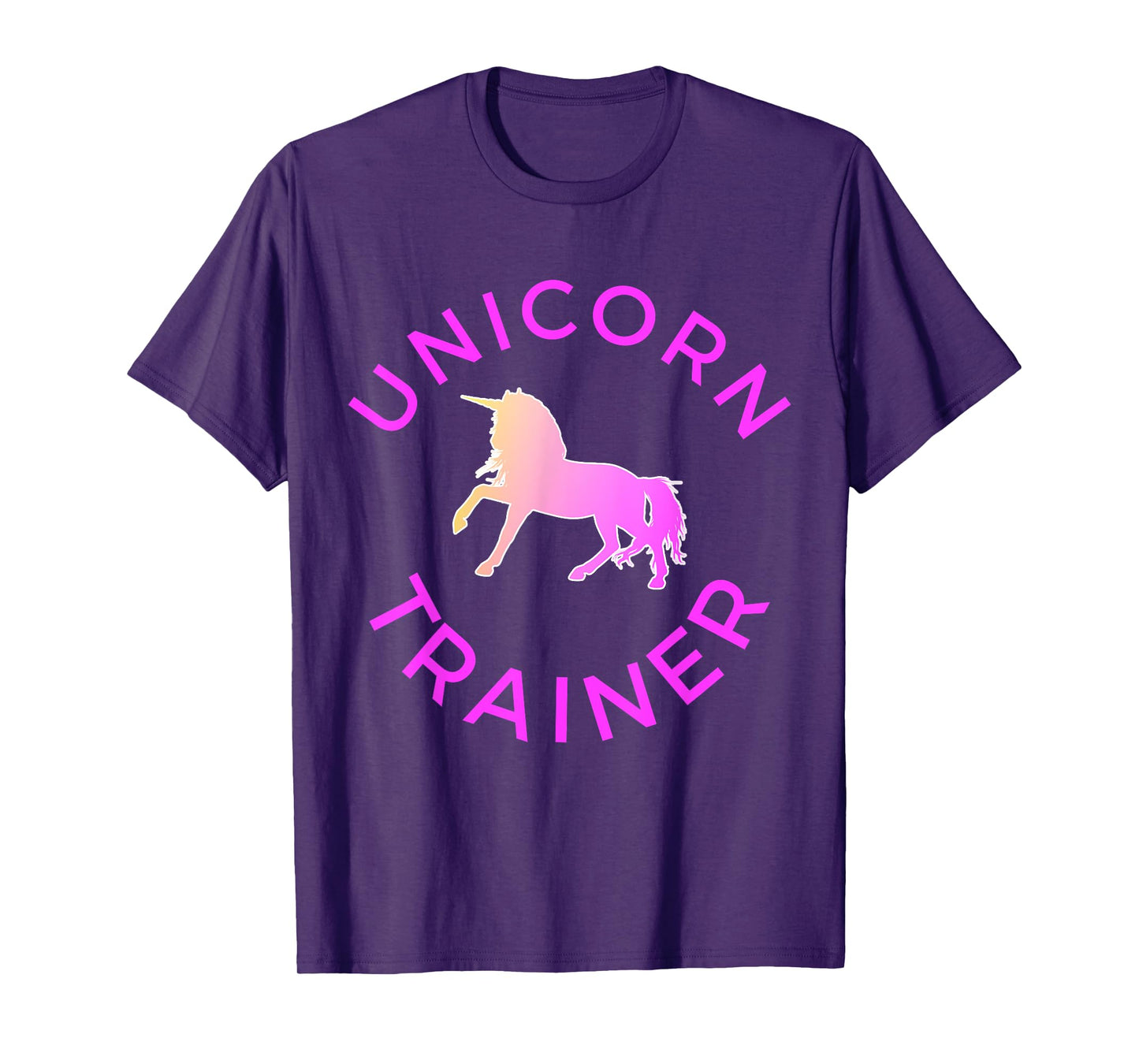 Unicorn Trainer Novelty Tshirt For Unicorn Lovers T-Shirt
