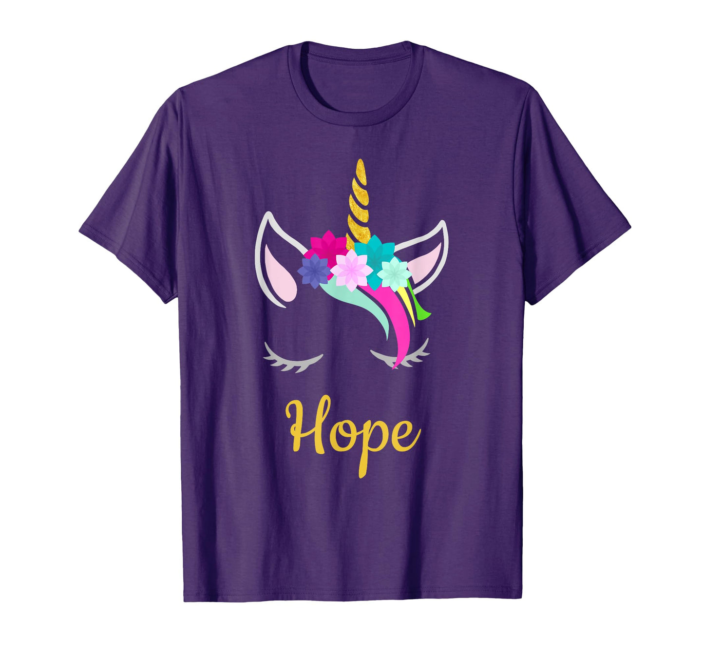 Hope Dark Unicorn Name T-Shirt