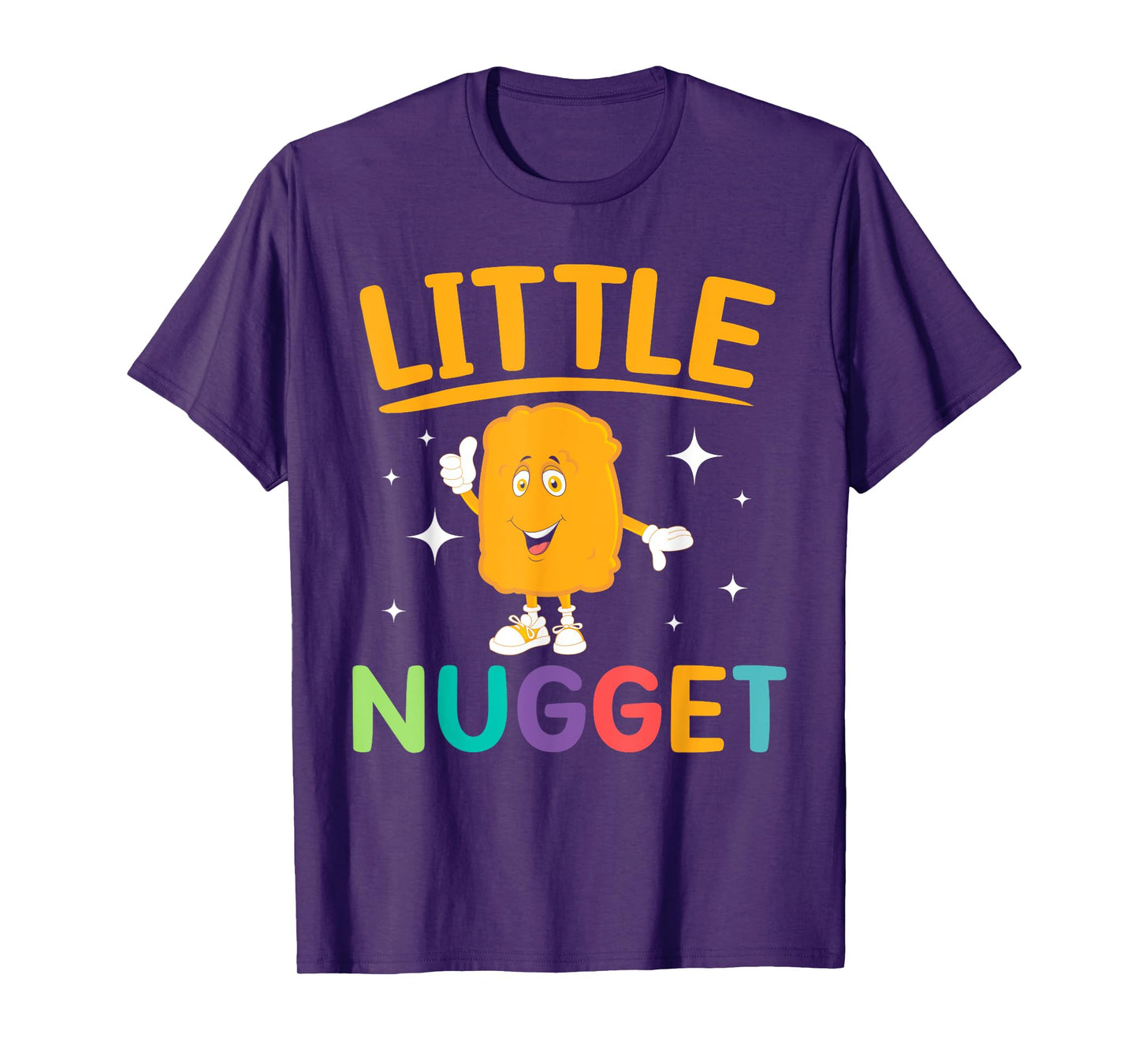 Little Nugget Chicken Nuggets Lovers Foodie Nuggy T-Shirt
