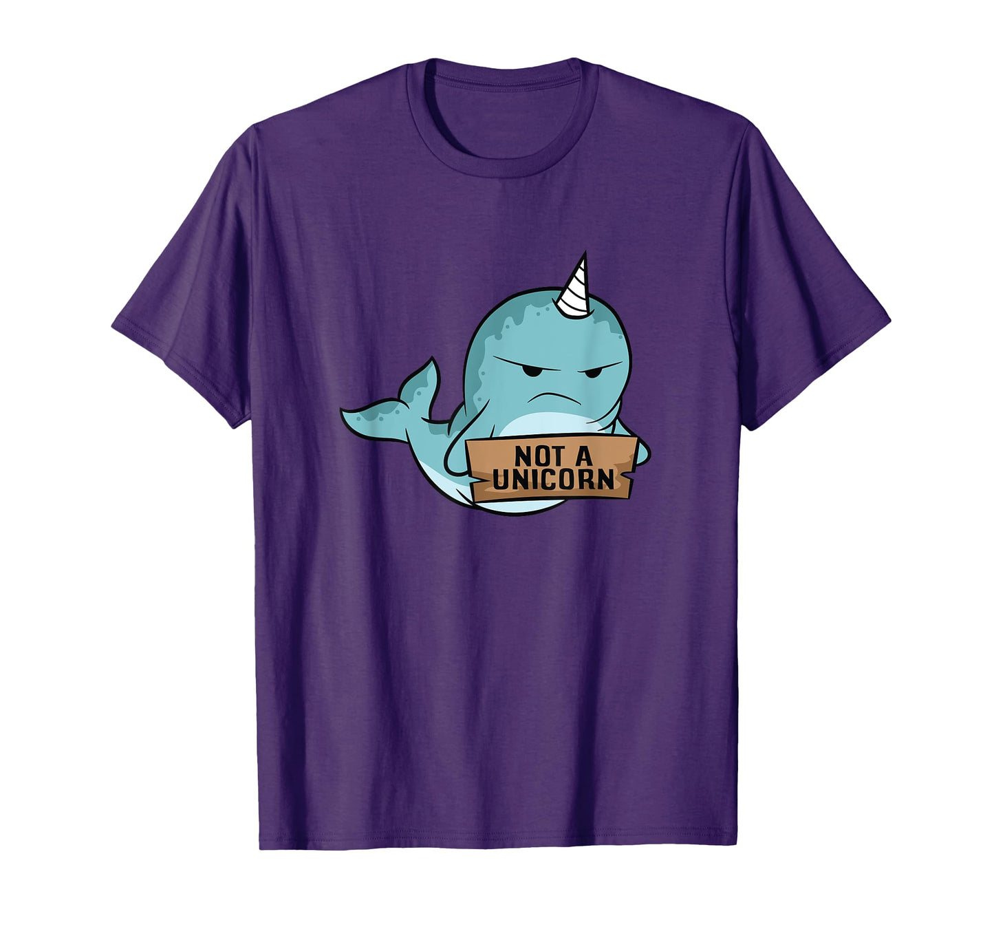 Narwhal Not A Unicorn Cute Narwhale T-Shirt