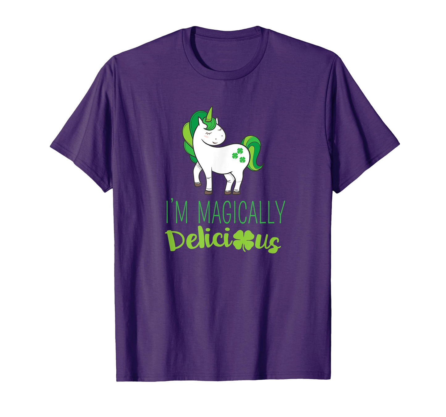 I'm Magically Delicious Unicorn St. Patrick's Day T Shirt T-Shirt
