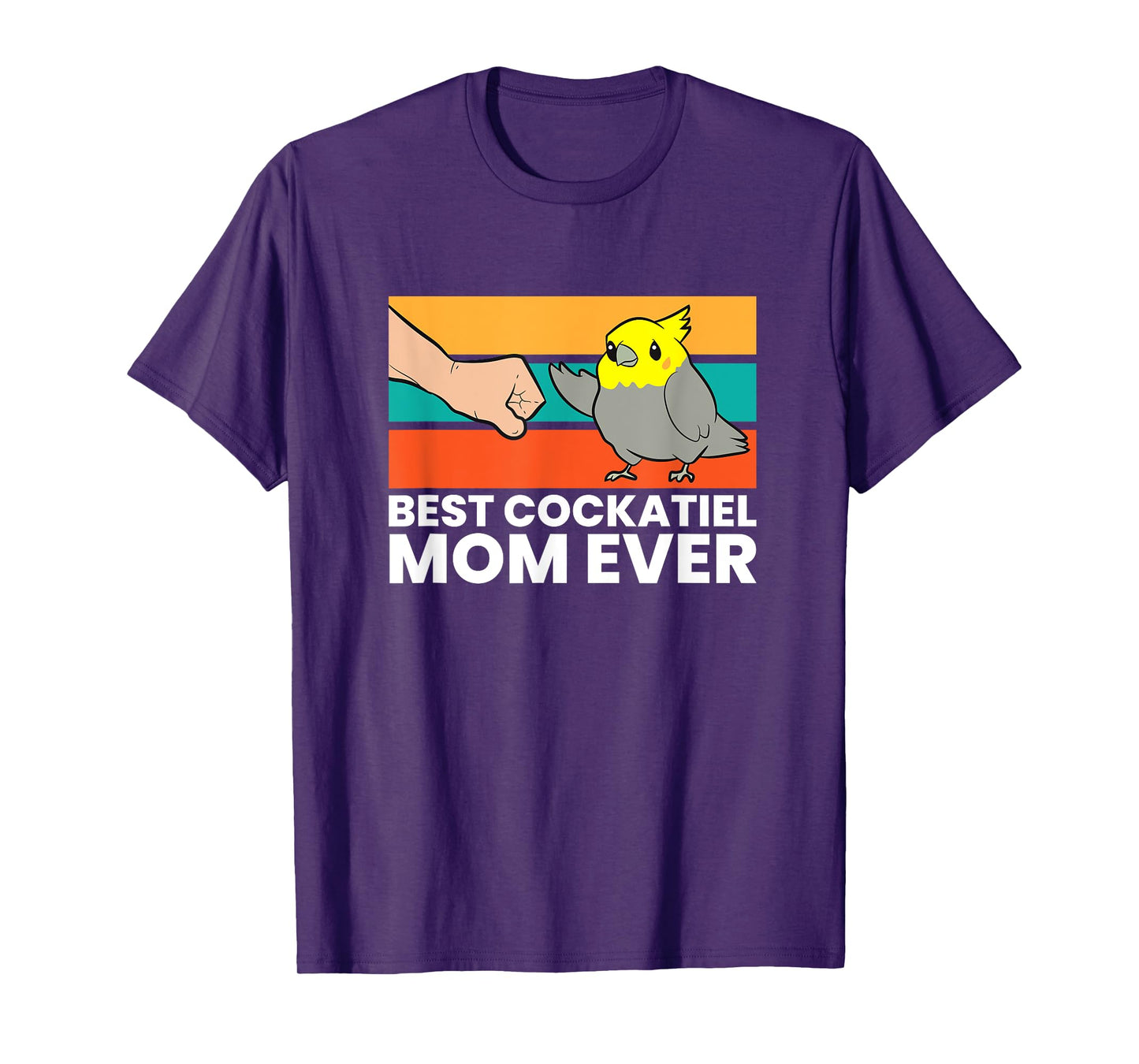 Best Cockatiel Mom Ever Bird Cockatiel Parrot T-Shirt