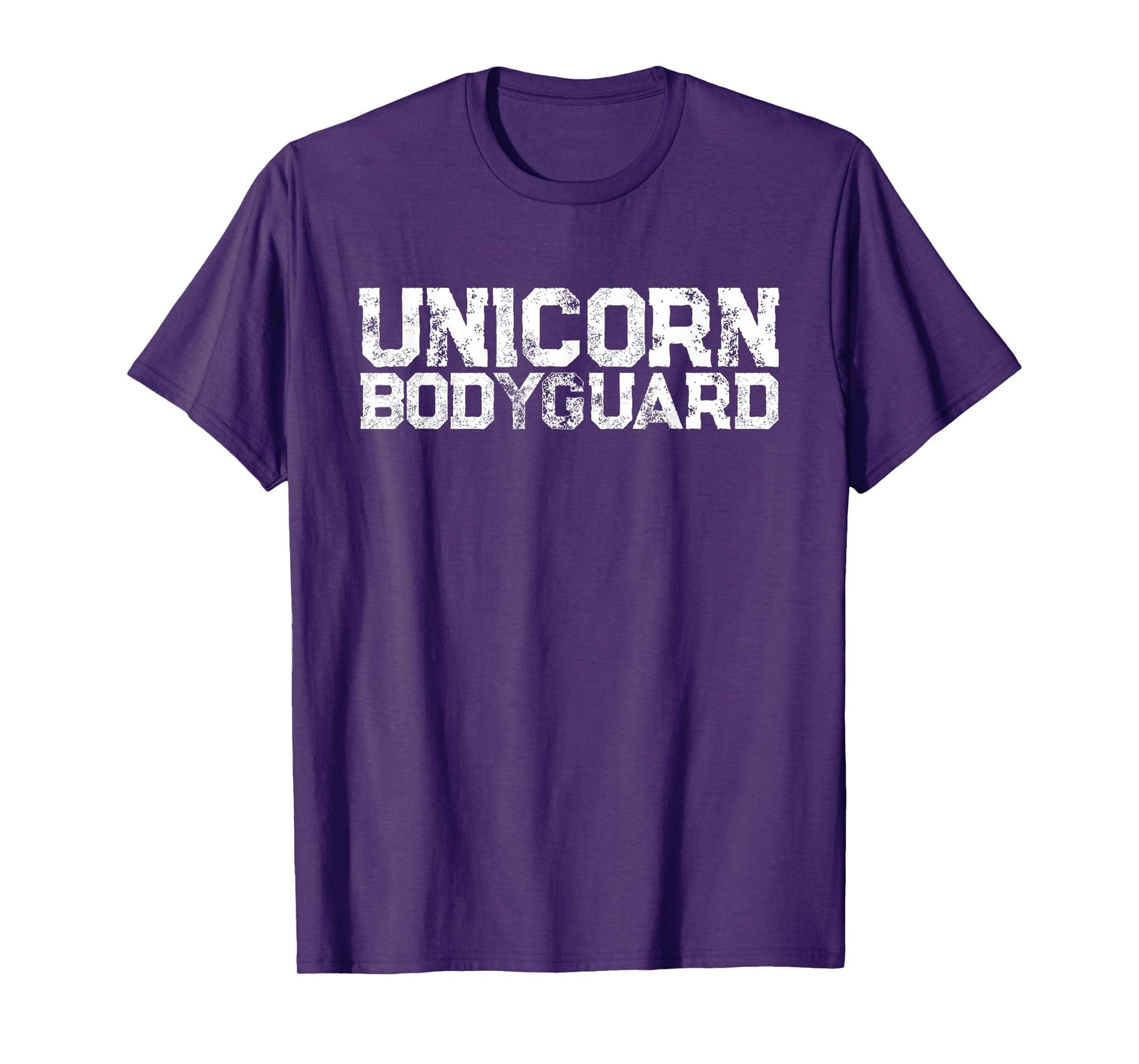 Funny Dad Halloween Costume Unicorn Bodyguard unicorn Dad T-Shirt